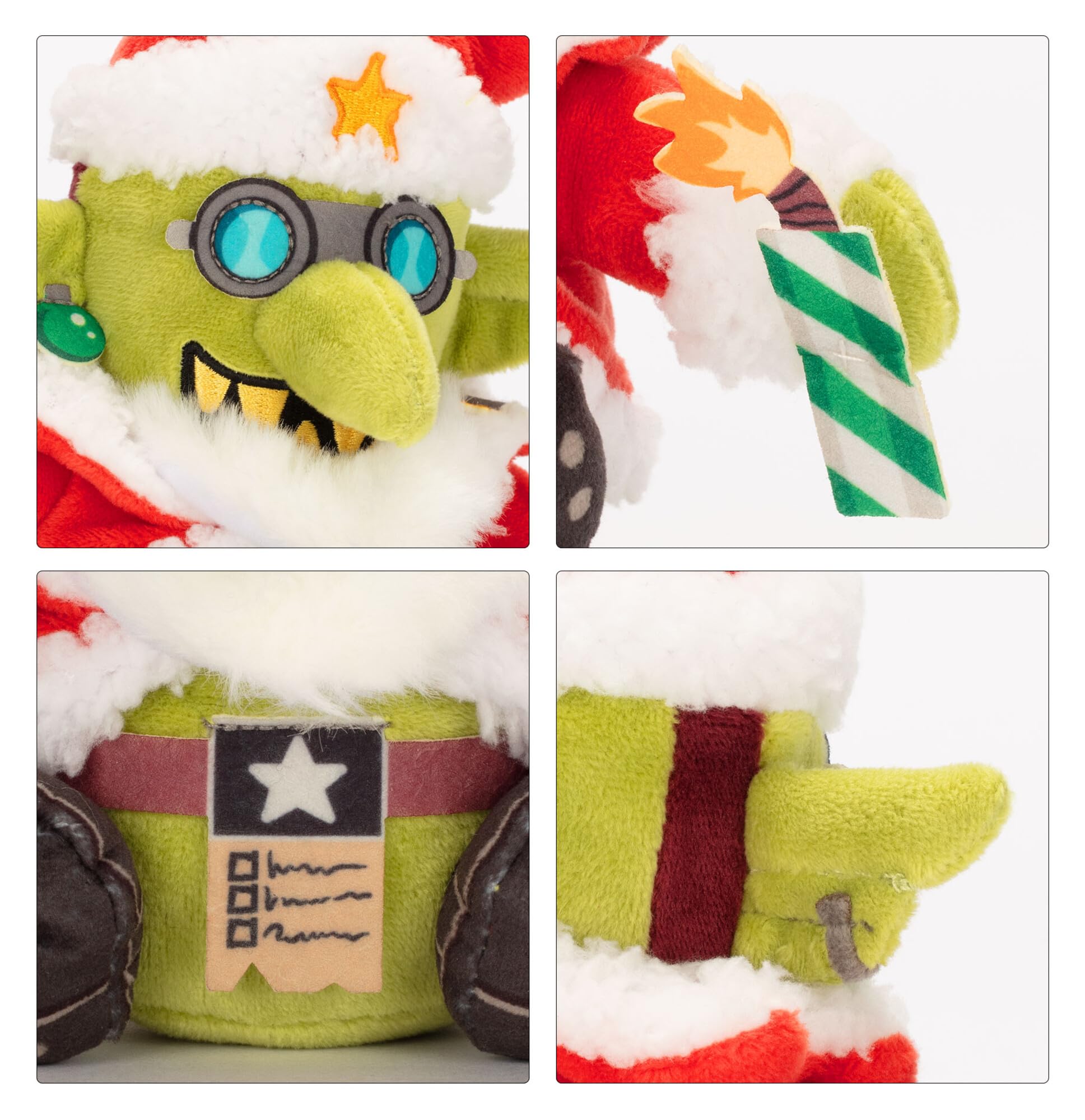 TOMY Warhammer Da Red Gobbo Plush Collectible Soft Toy 6