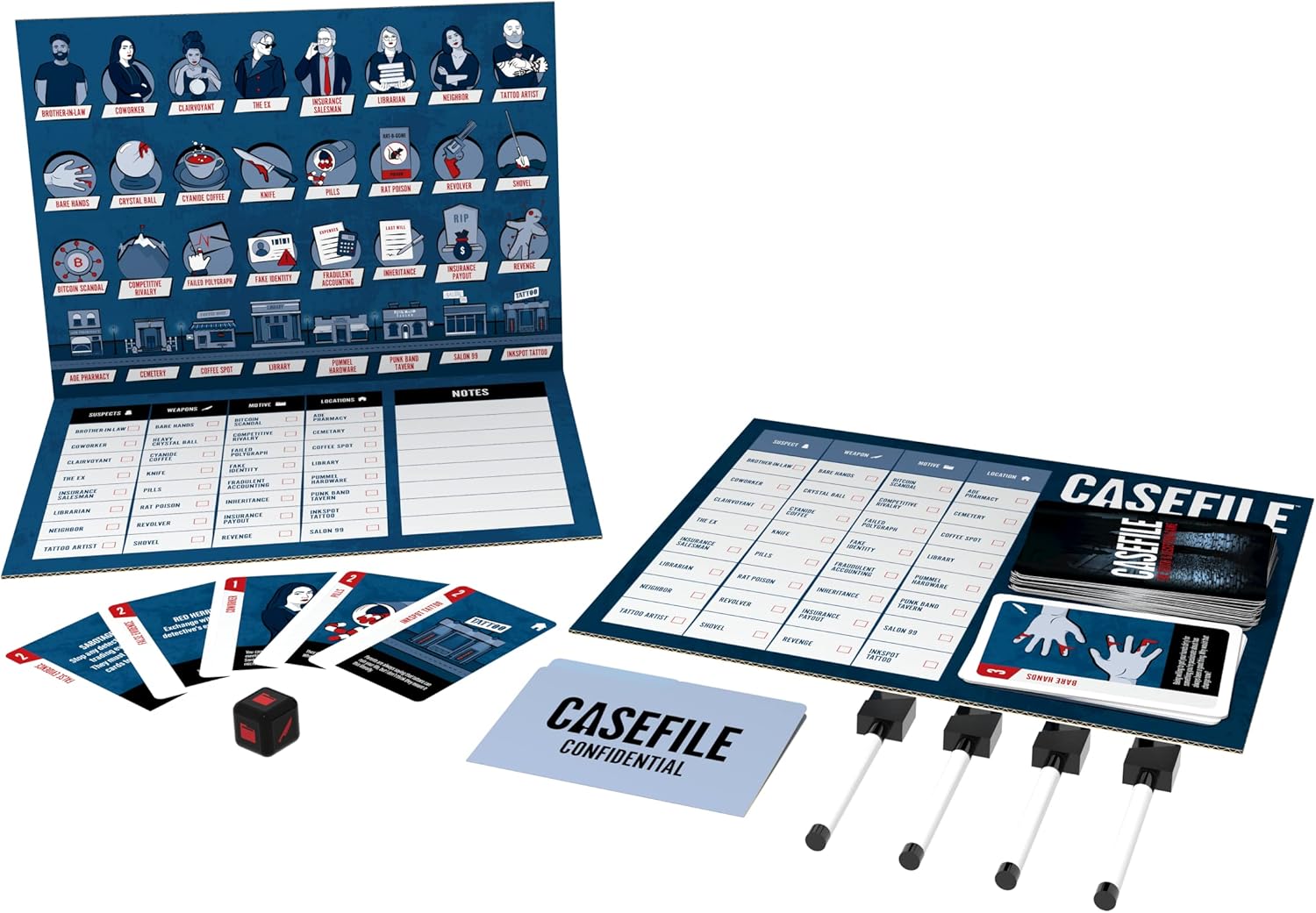 Goliath Games Casefile: Truth & Deception Board Game 4