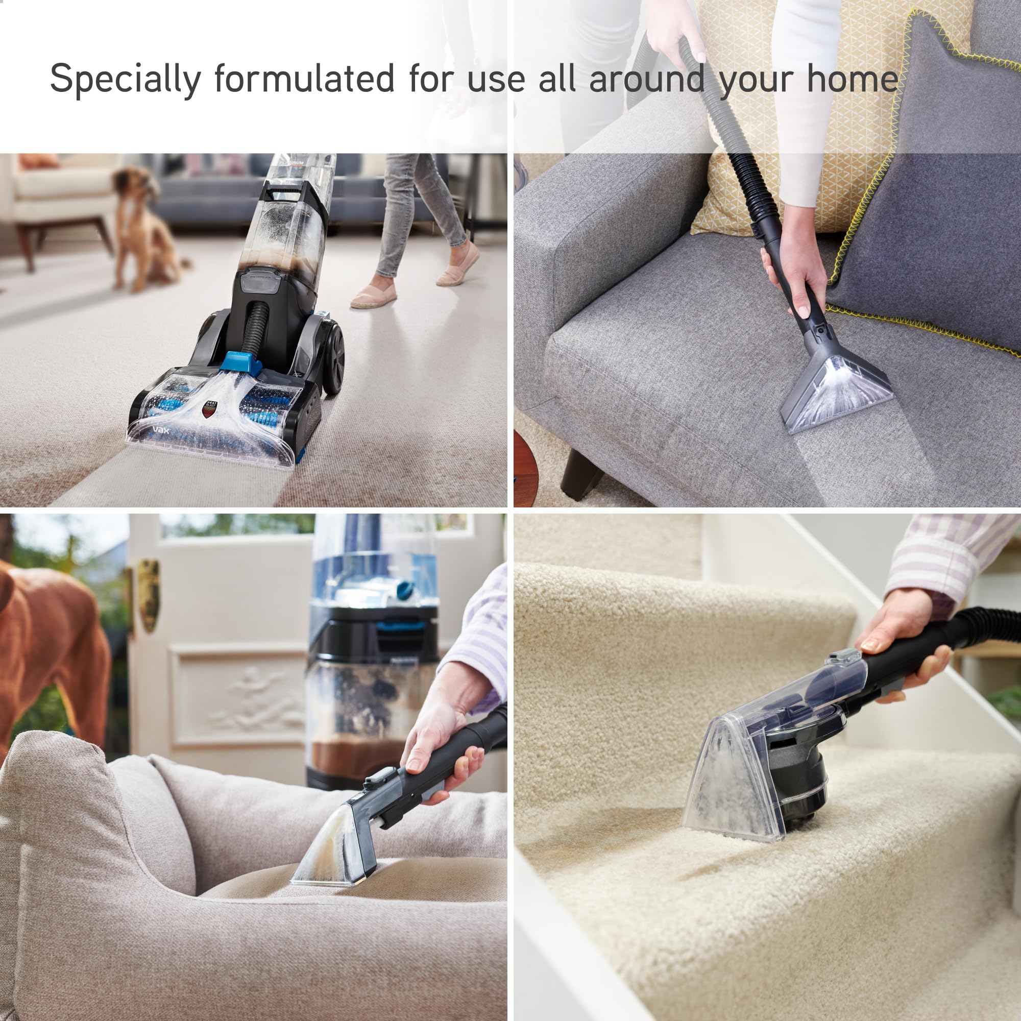 Vax Ultra+ Pet Carpet Cleaner Solution - 1.5L | Neutralises Pet Odours | Citrus Burst Scent 4