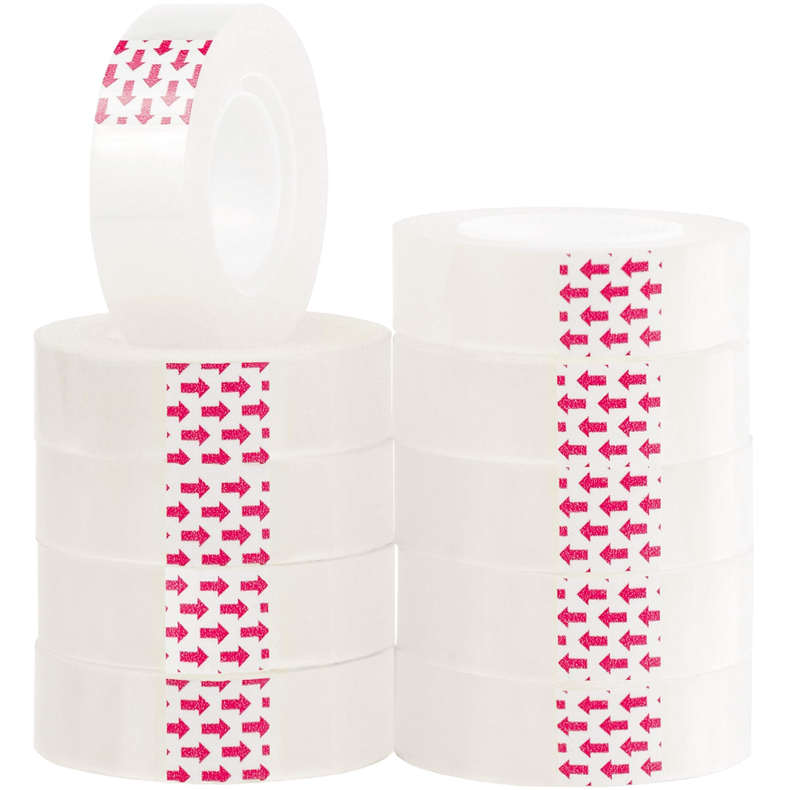 Packatape Cellotape Transparent Tape - 10 Rolls | 15mm x 33m | Strong & Clear