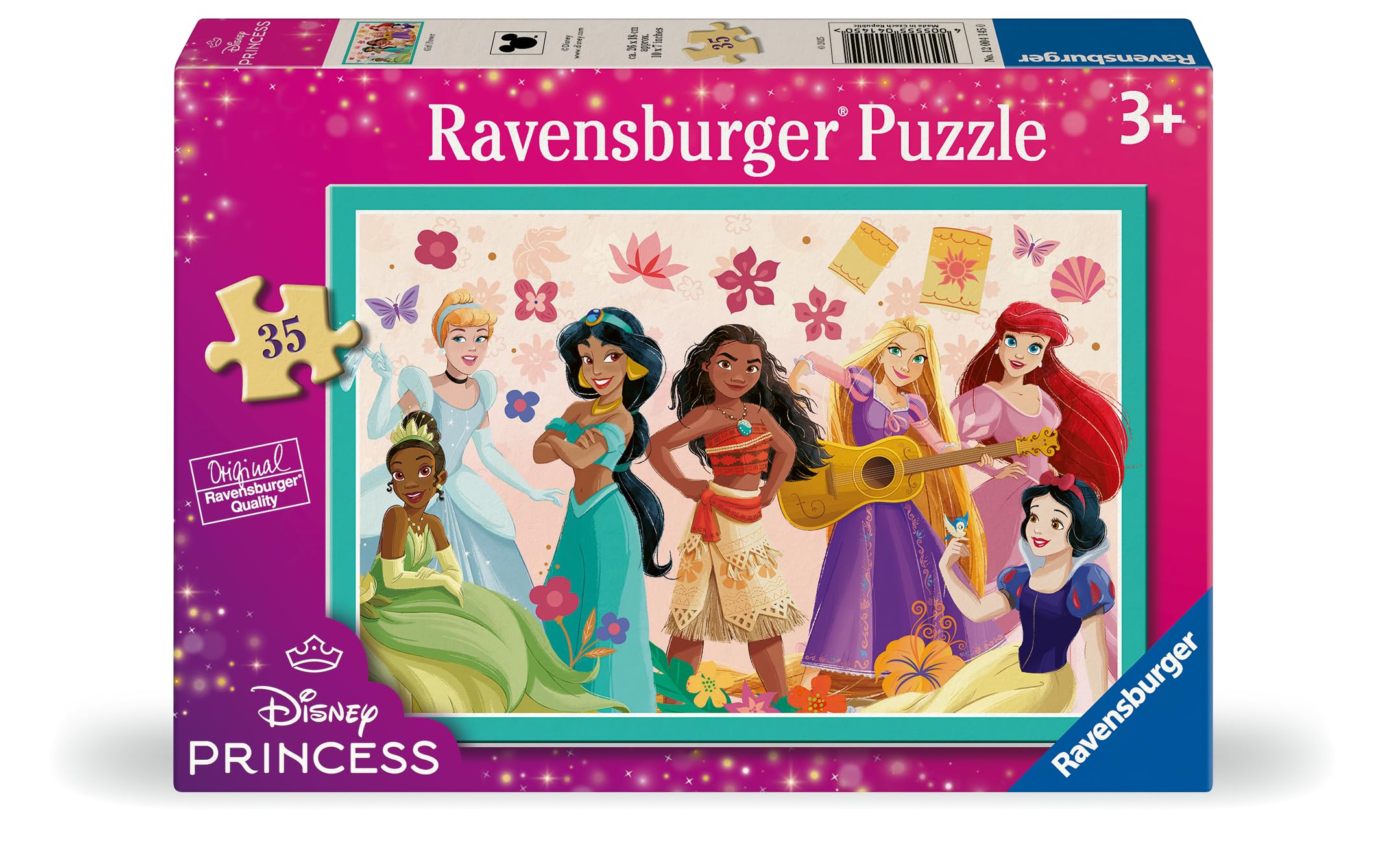 Ravensburger Disney Princess Jigsaw Puzzle - 35 Pieces for Ages 3+ | Glare-Free Finish 6