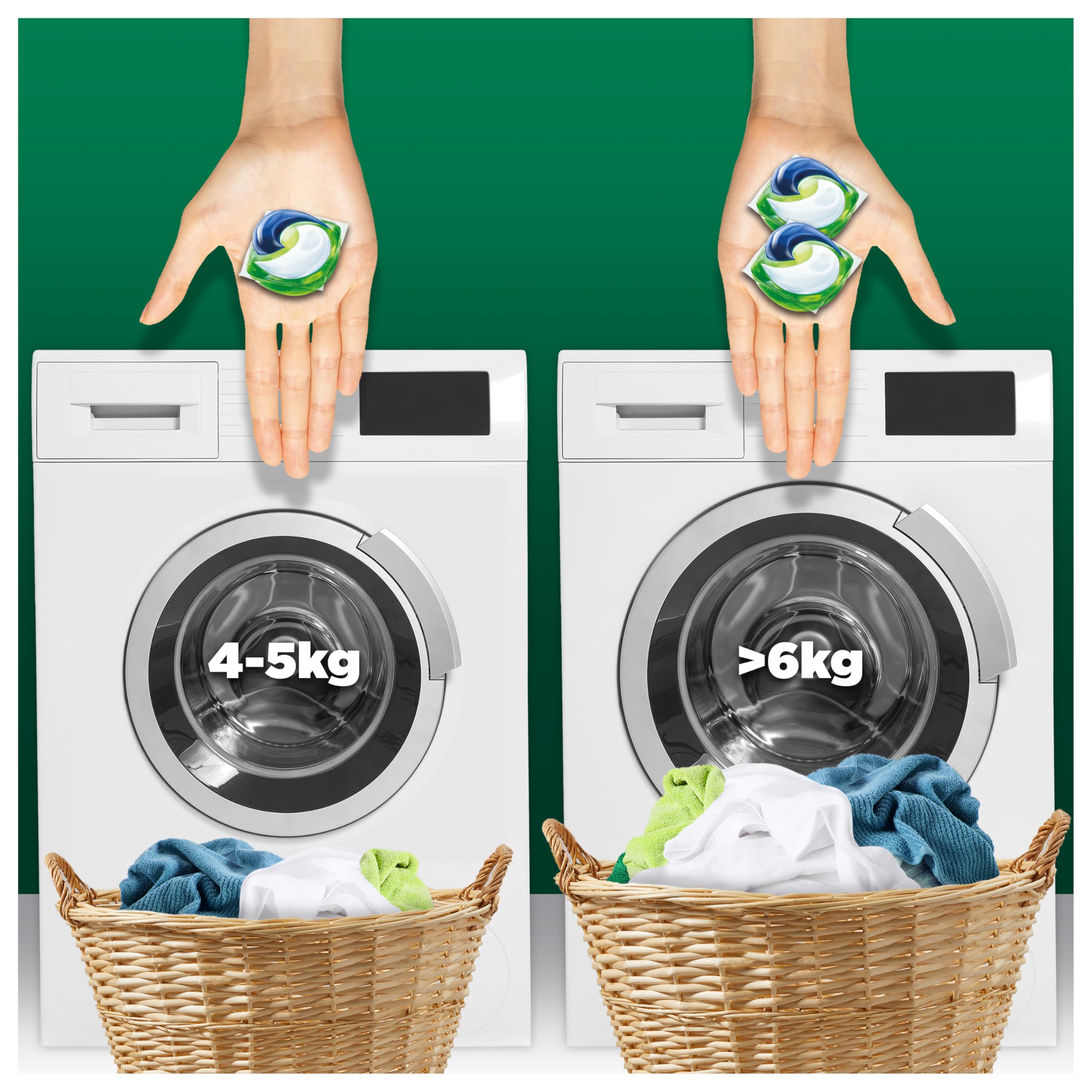 Ariel - All-in-1 PODS Washing Liquid Capsules 38 Washes 6