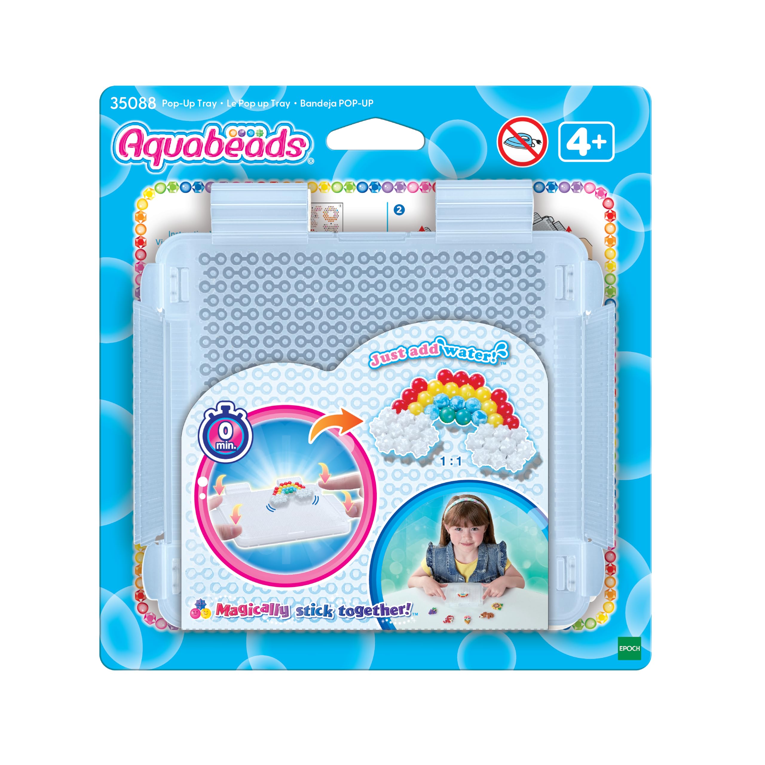 Aquabeads Pop-Up Tray 35088 | Bead Craft Accessory | Multicolor Plastic 7