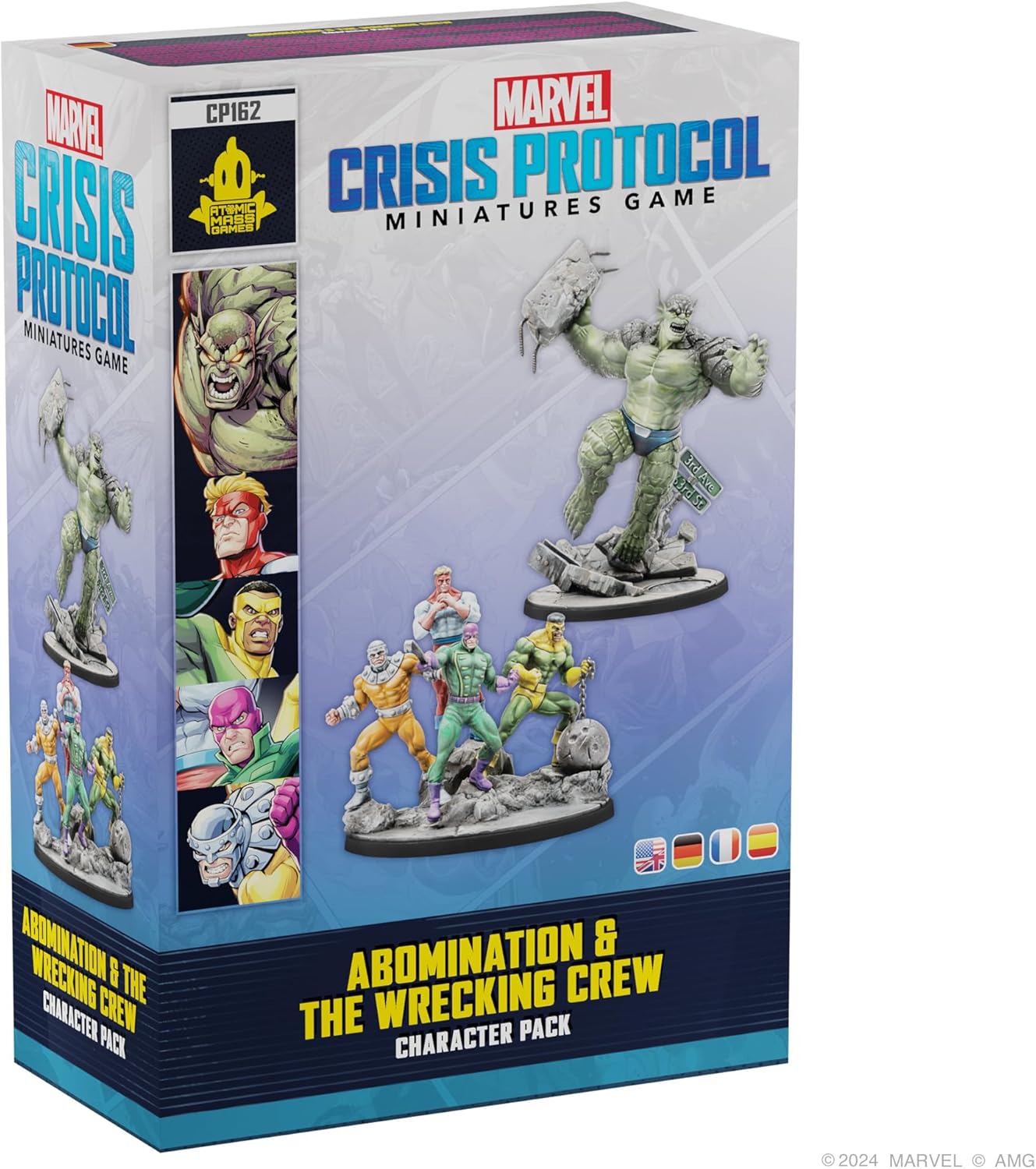 Atomic Mass Games Marvel Crisis Protocol: Abomination &amp; Wrecking Crew Miniatures-Erweiterung