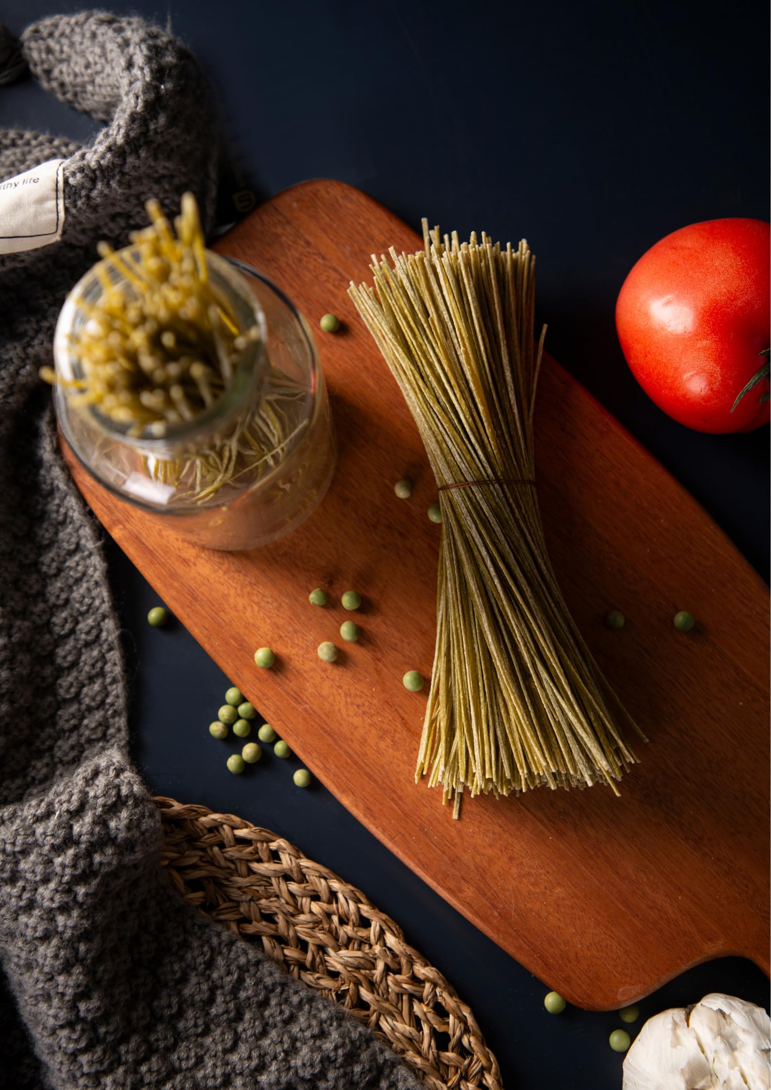 Otelia Organic Edamame Spaghetti - High Protein, Gluten Free, Low-Carb Pasta | 200g