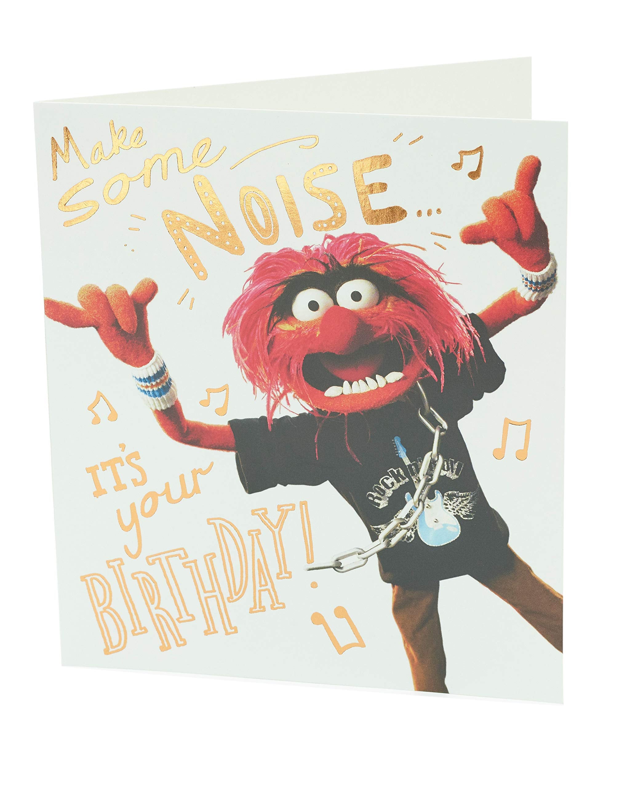 UK Greetings Funny Birthday Card for Him - Muppets Animal Design | 165x190mm 3