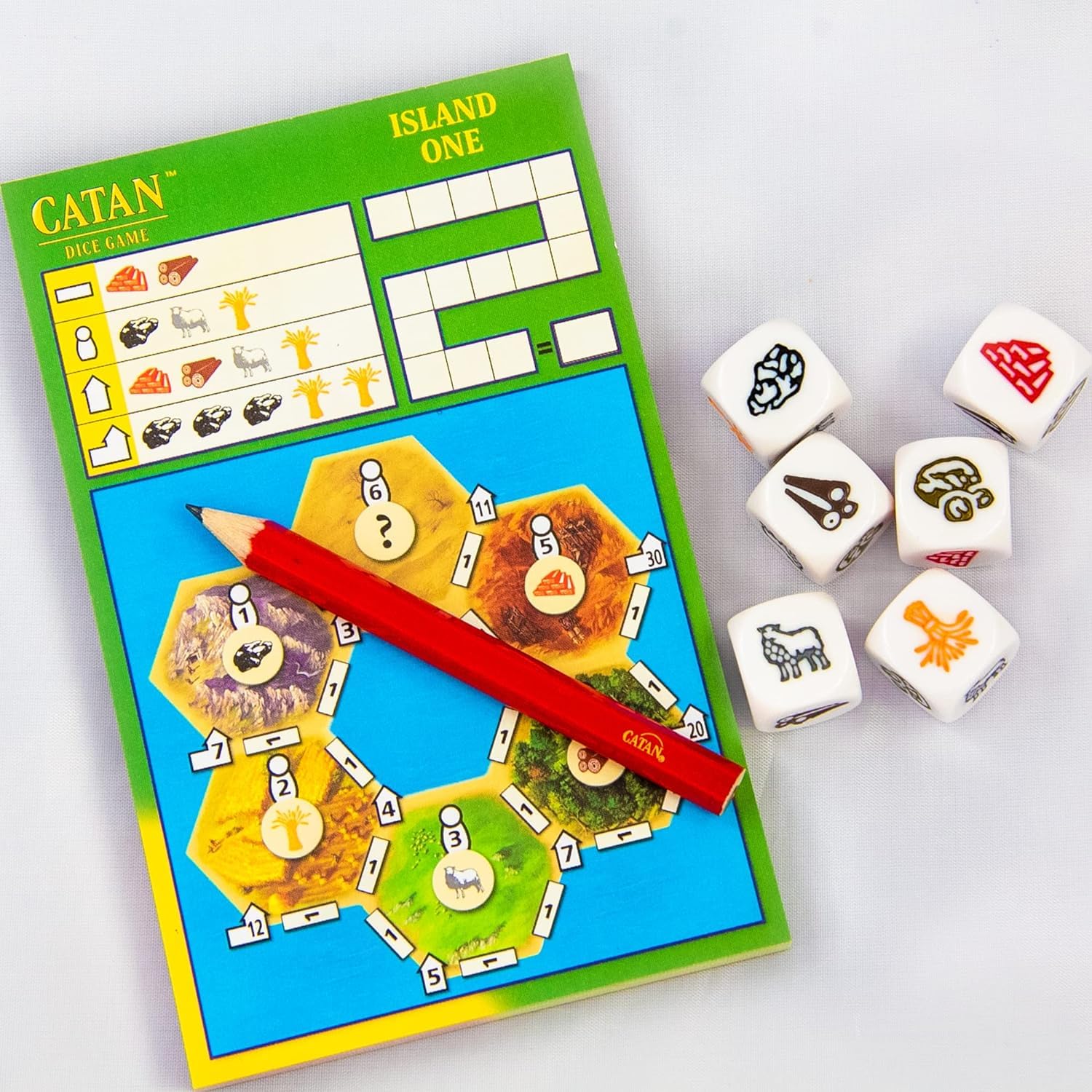 CATAN Dice Game - Strategy Board Game | Ages 7+ | 1-4 Players | 15 Min Playtime 3