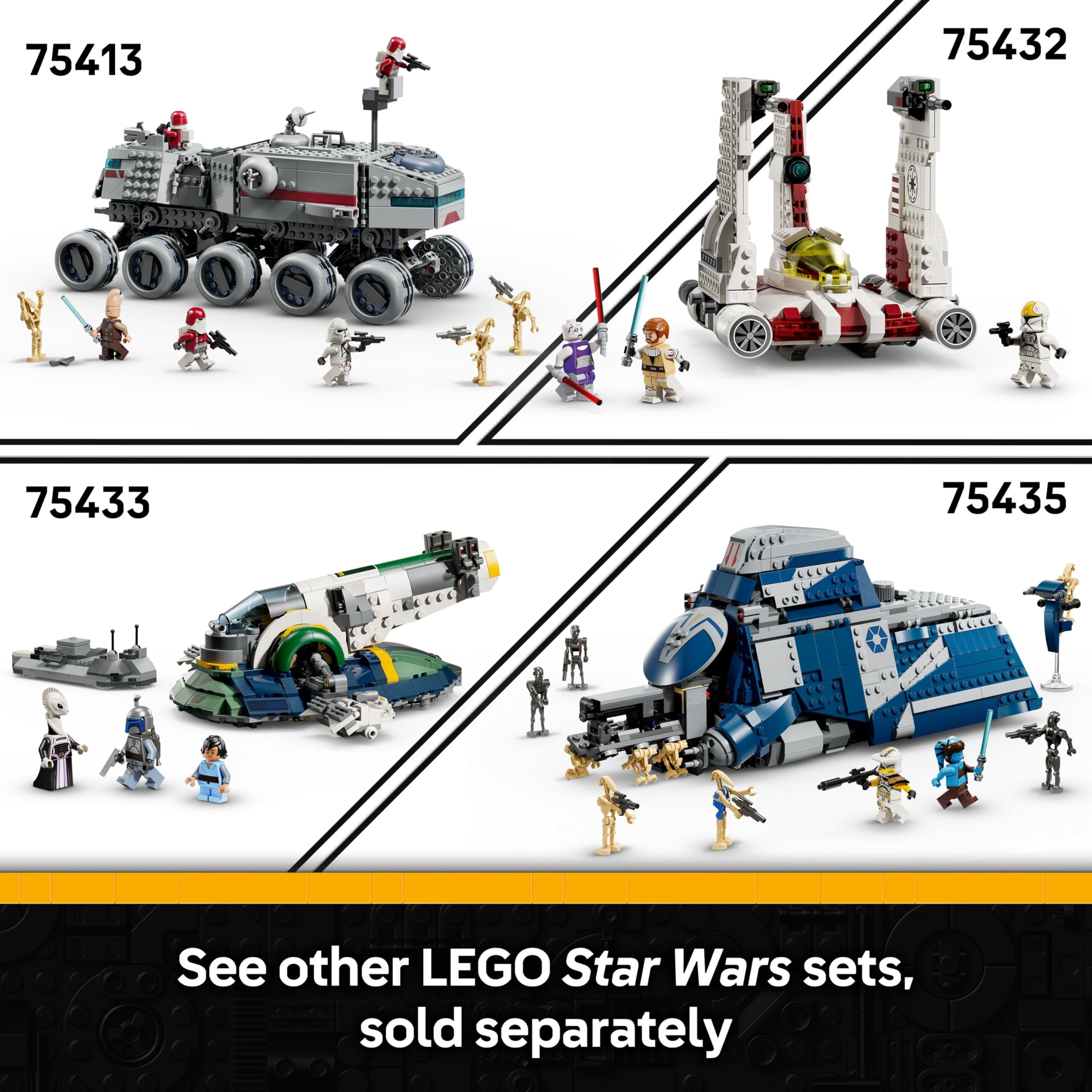 LEGO Star Wars 75431 327th Star Corps Clone Troopers Battle Pack | Age 7+ 8