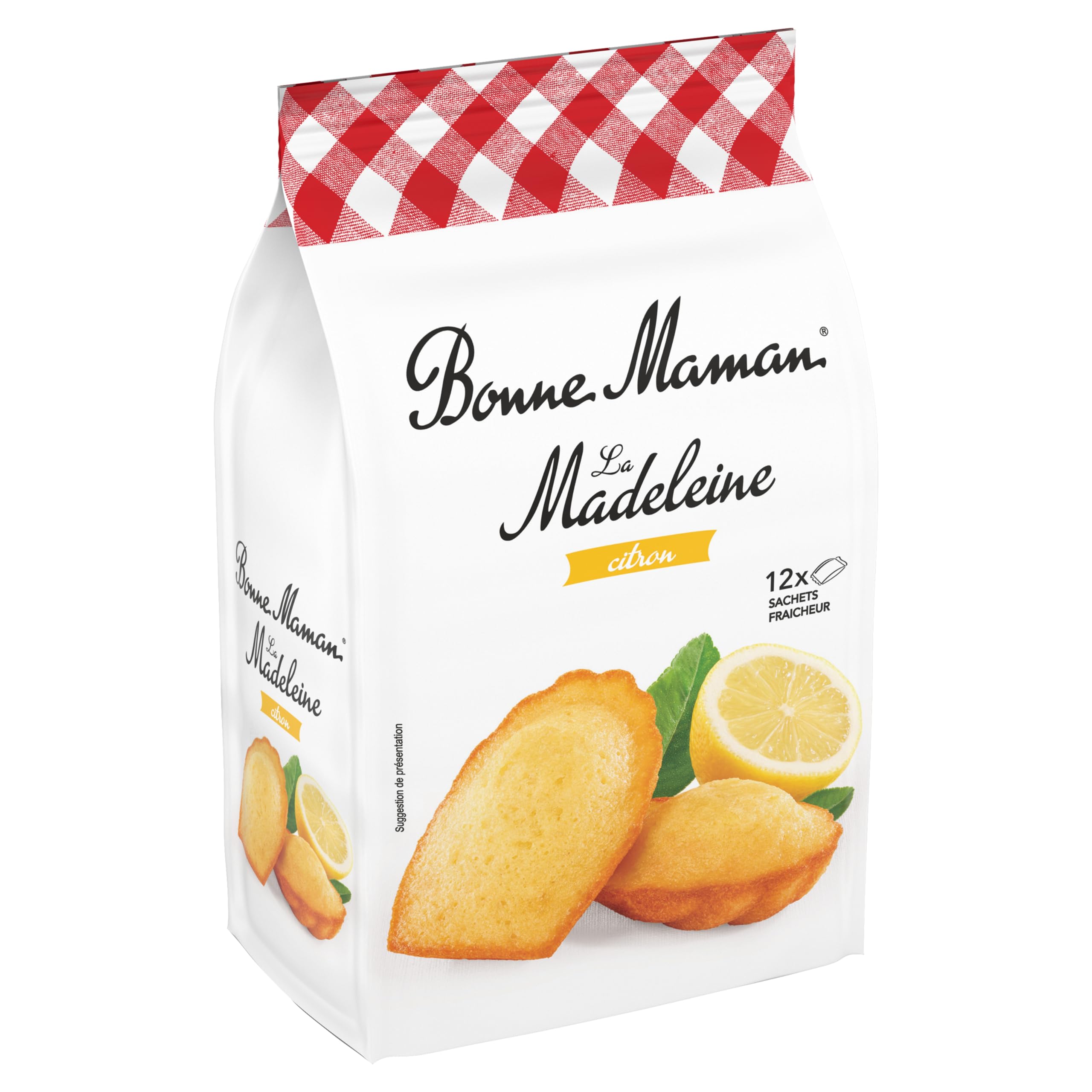 Bonne Maman Original französische Zitronen-Madeleines – Madeleines au Citron – 12er-Pack