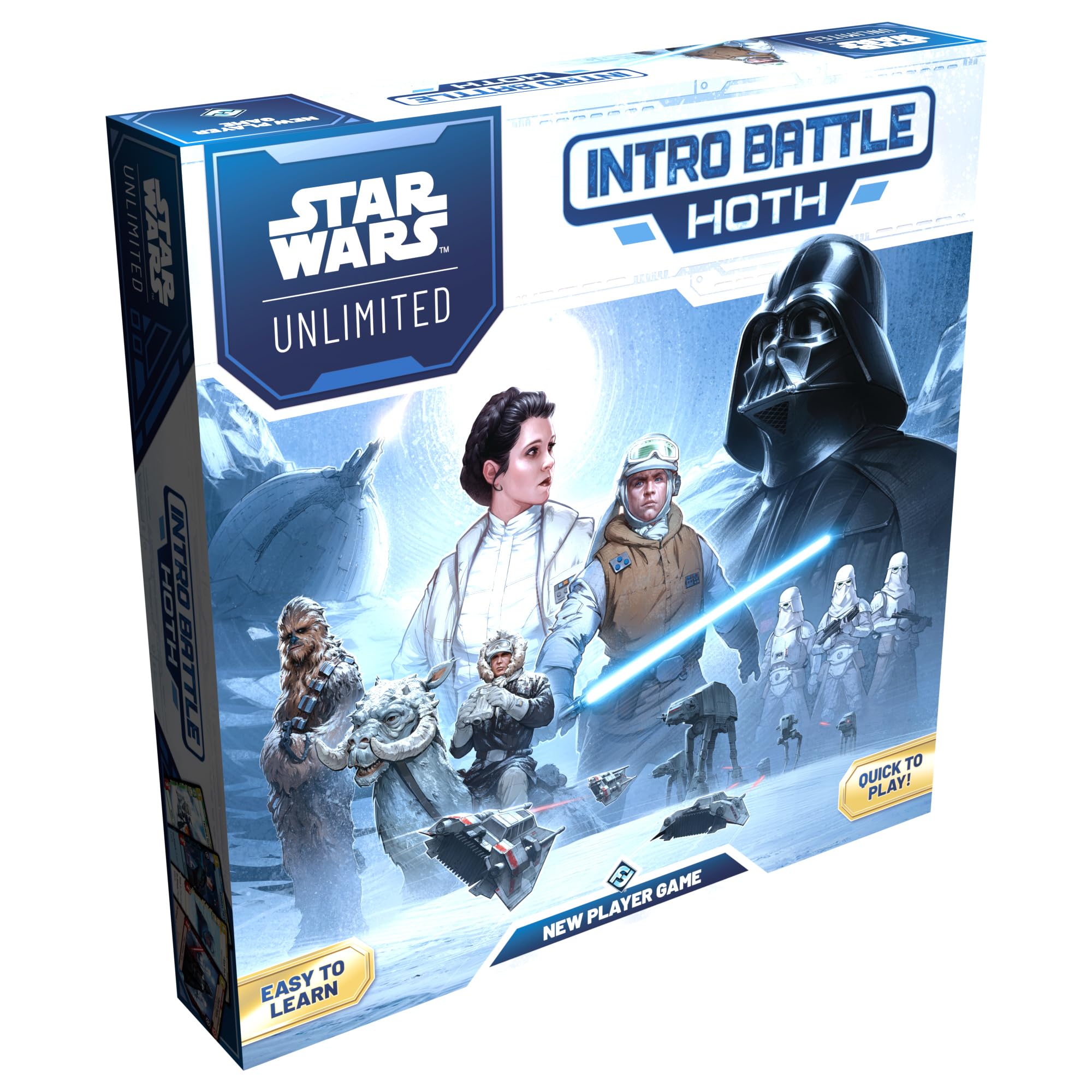 Asmodee | Star Wars Unlimited TCG - Intro Battle Hoth | Trading Card Game S