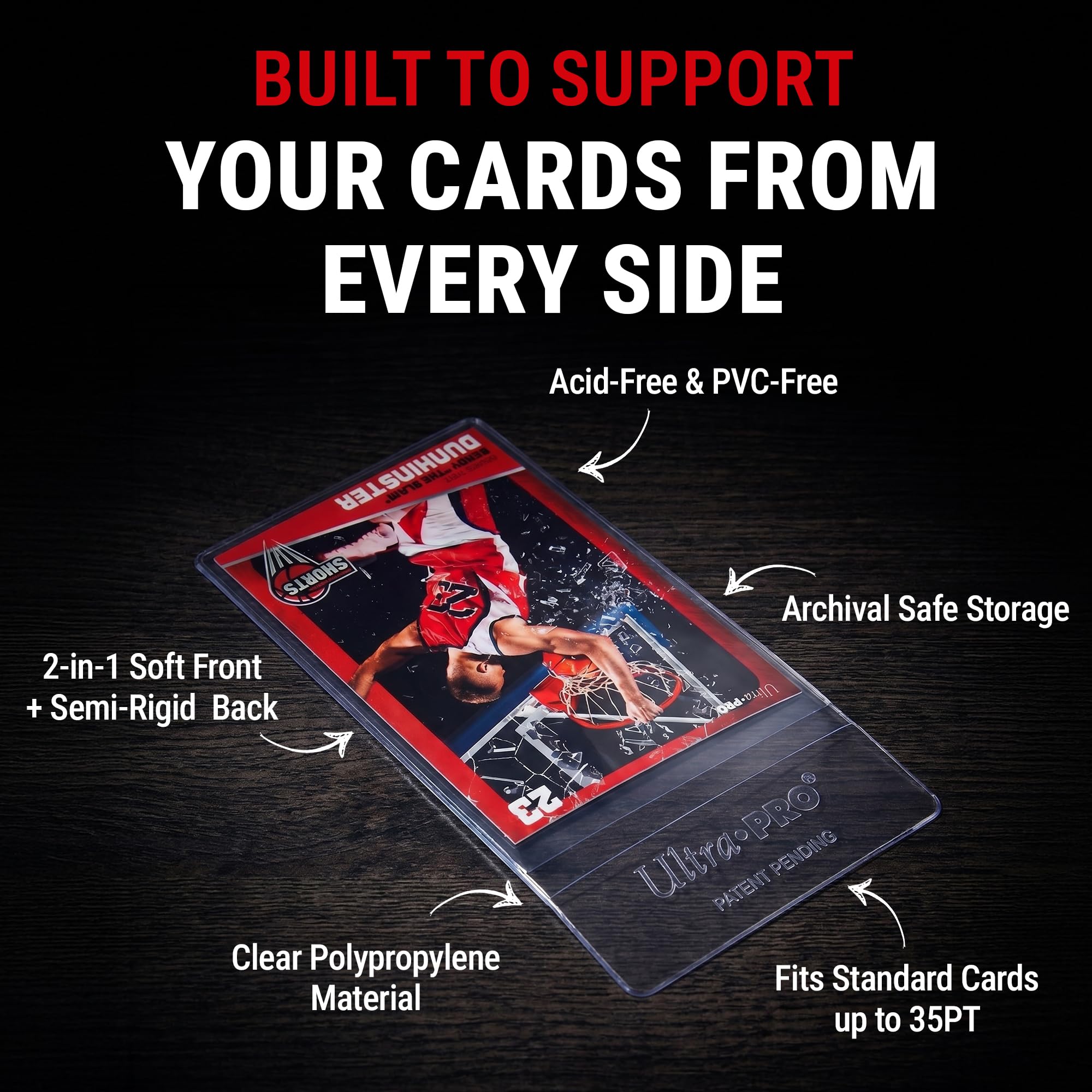 Ultra Pro CardPreserver Transparent Collector Trading Card Premium Protective Holders 3
