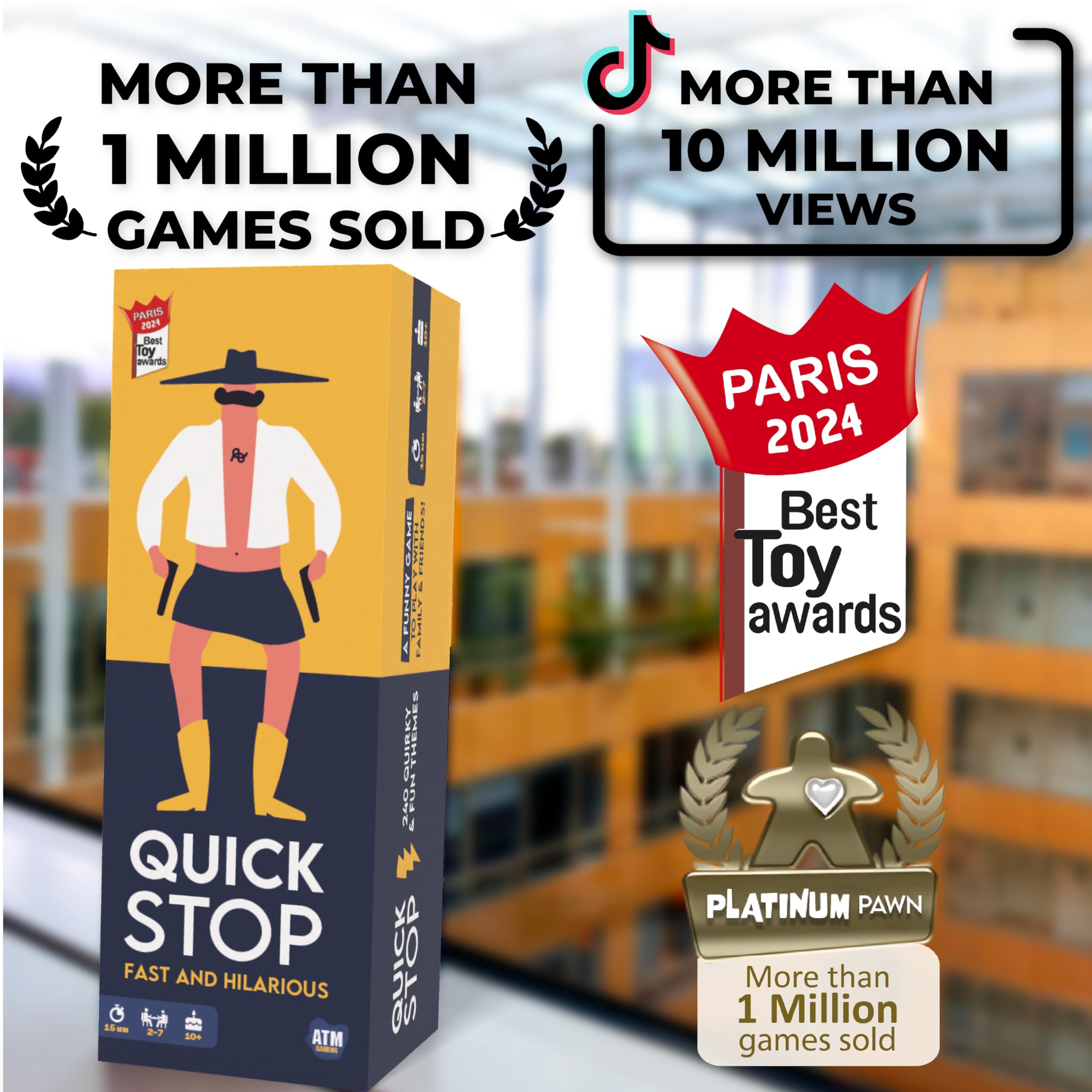 ATM Gaming Quickstop Card Game 4