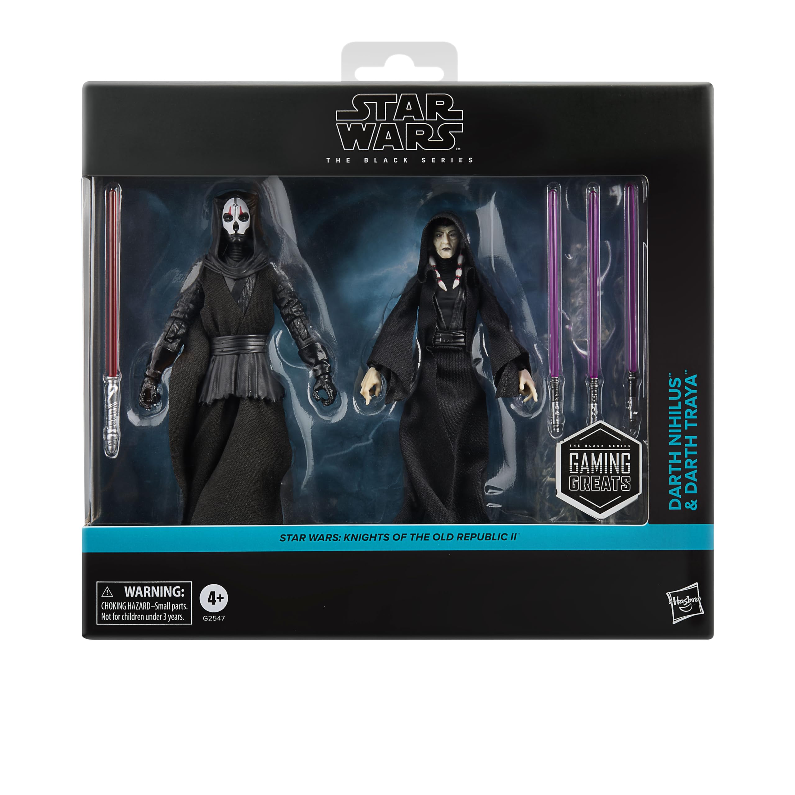 Star Wars The Black Series Darth Nihilus & Darth Traya 2-Pack | 15 cm Figures | Ages 4+