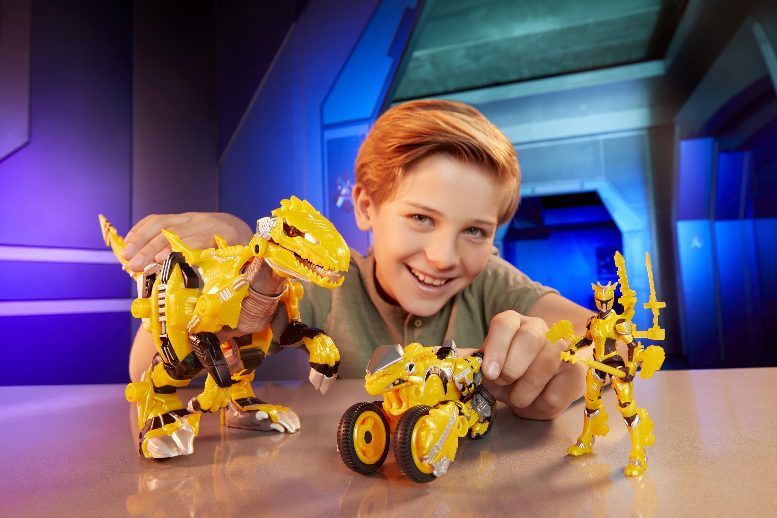 Armorsaurs Evolver Blaze - 2-in-1 Transforming Dinosaur to Vehicle Action Figure | Ages 6+ 6