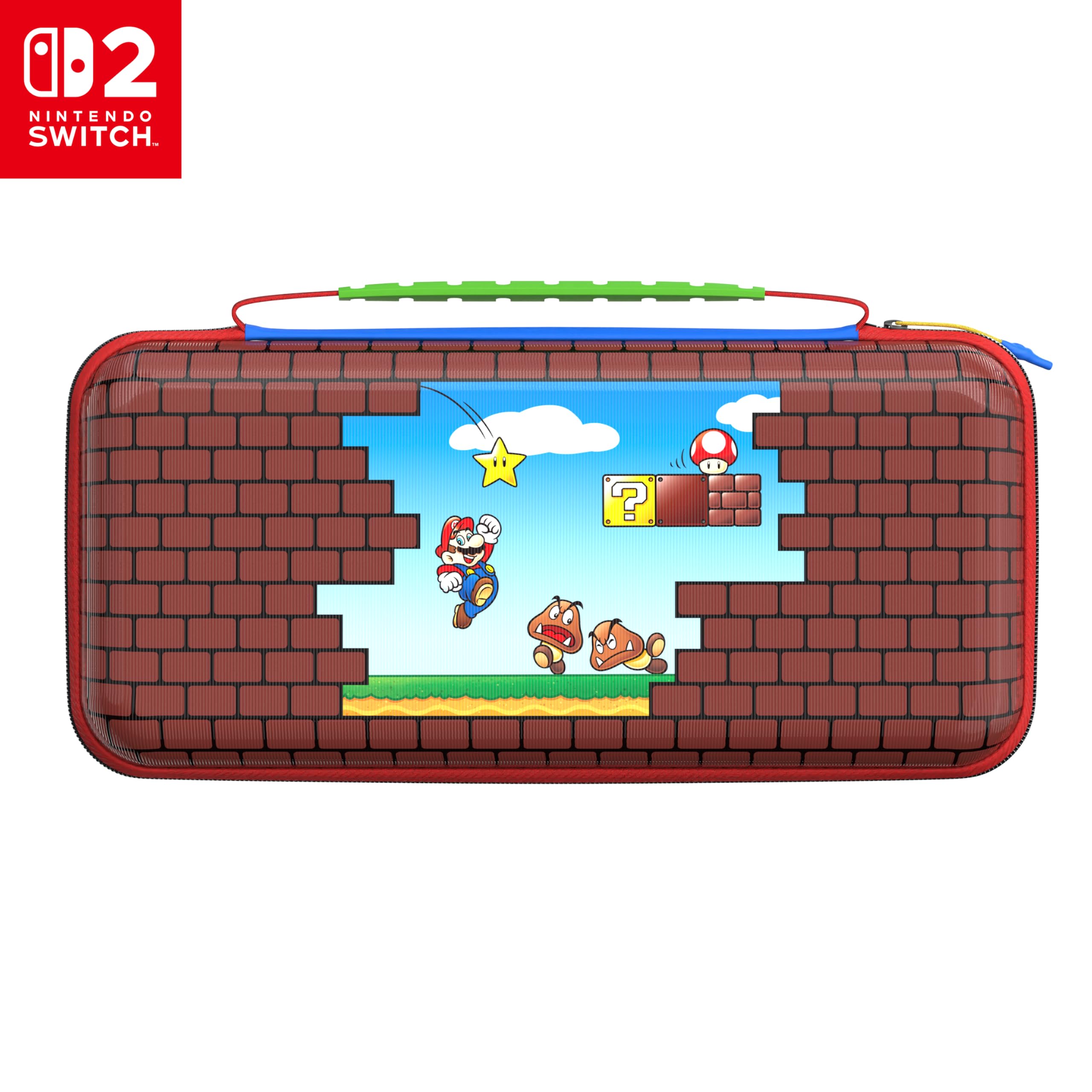 Turtle Beach PlayTrek Travel Case: Mario Bricks - Nintendo Switch 2, Ninten