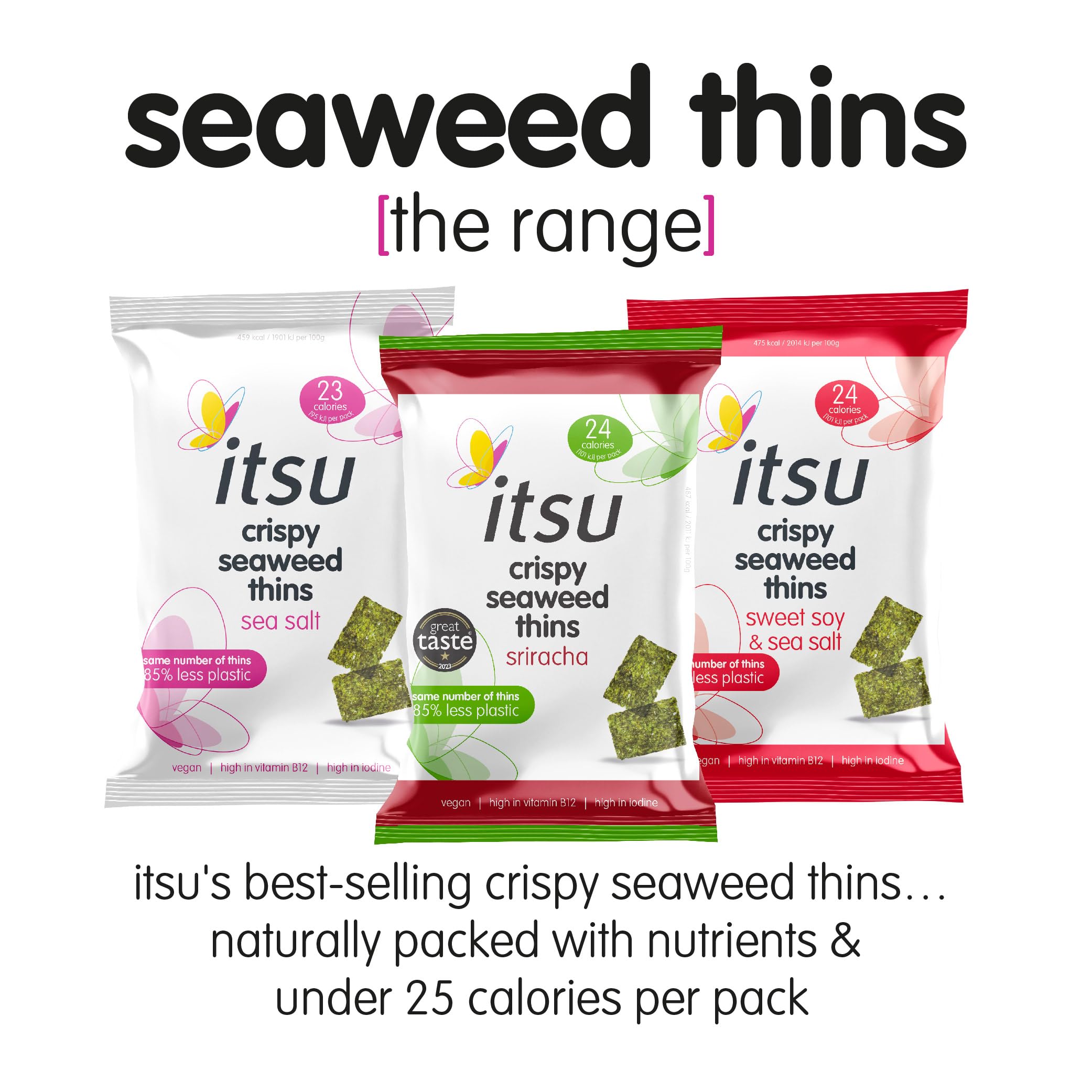 Itsu - Seaweed Thins Meersalz 5g 20er Packung 4