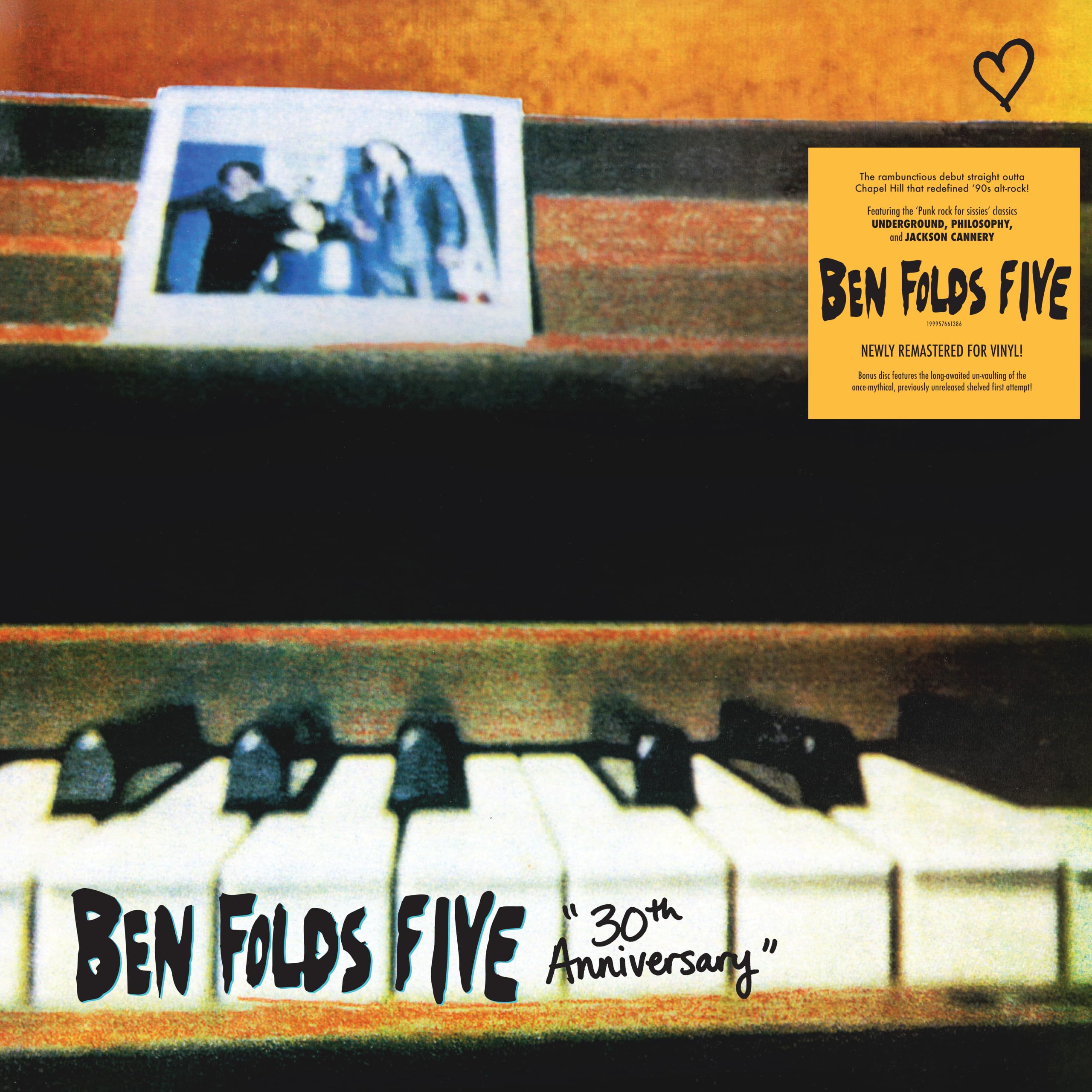Ben Folds Five - Ben Folds Five (30th Anniversary Edition) [2LP Vinyl] 2