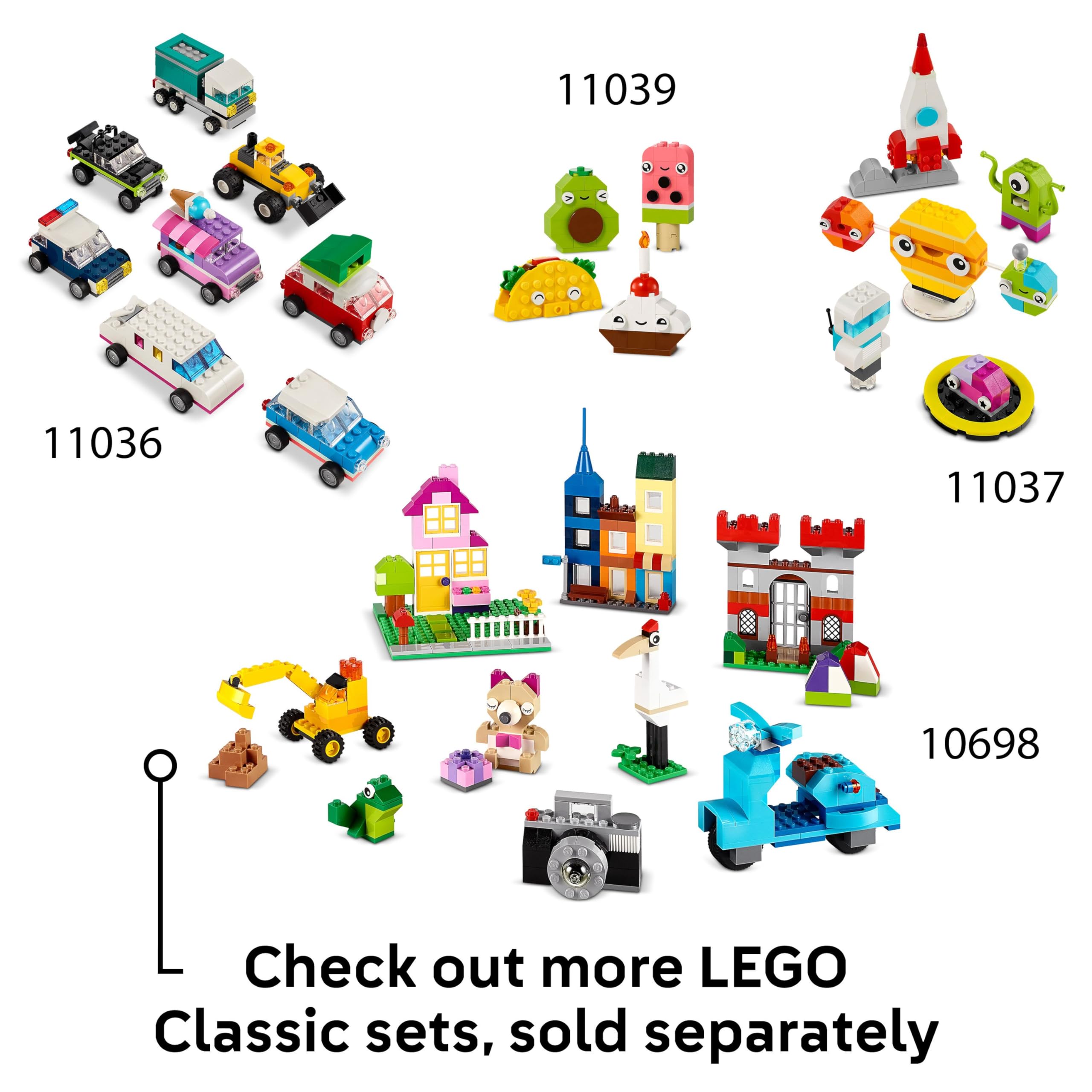 LEGO Classic Creative Dinosaurs Set 11041 - Build T. Rex & Triceratops | Ages 5+ 8