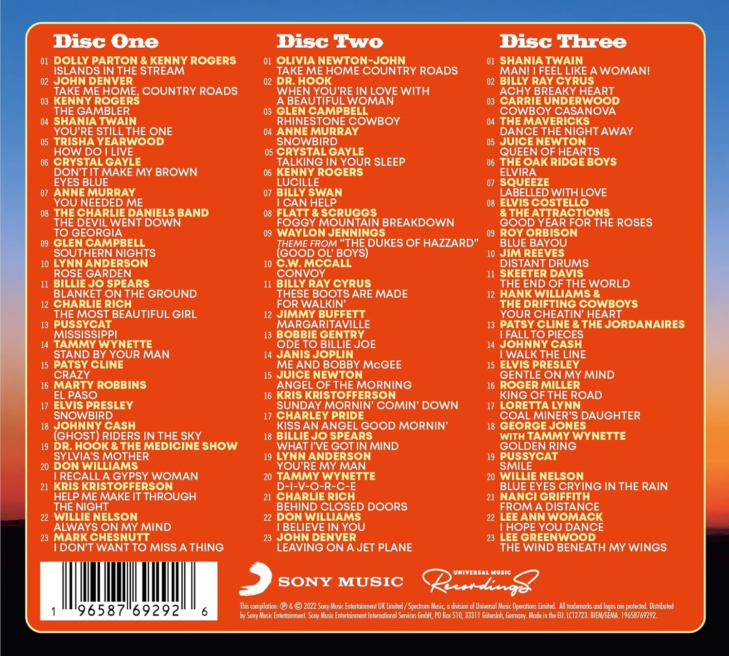 Das Hits-Album: Das Country-Album [Audio-CD]
