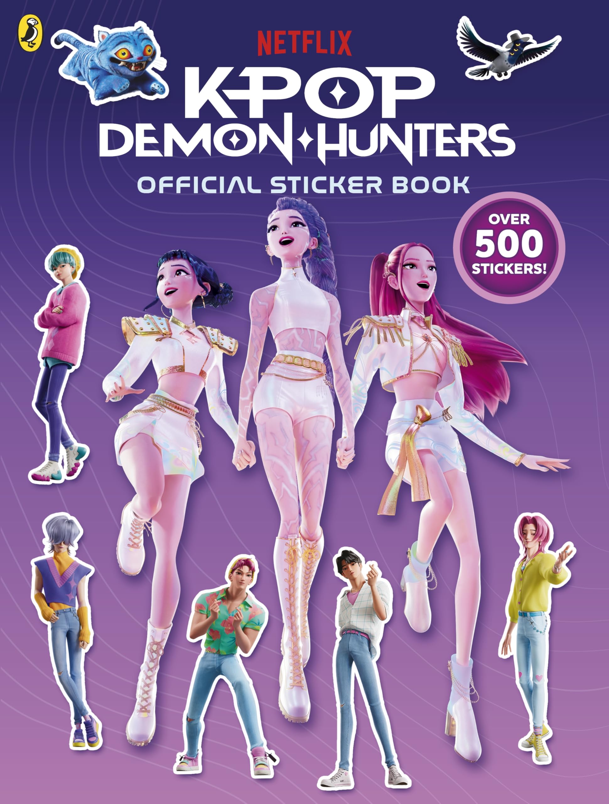 KPop Demon Hunters: Official Sticker Book [Sticker Book]