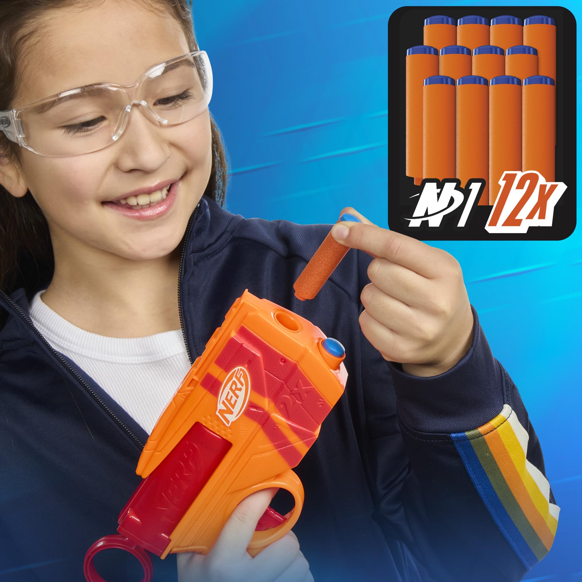 Nerf N-Series Duo Pack Toy Blasters with 12 N1 Darts | Ages 8+