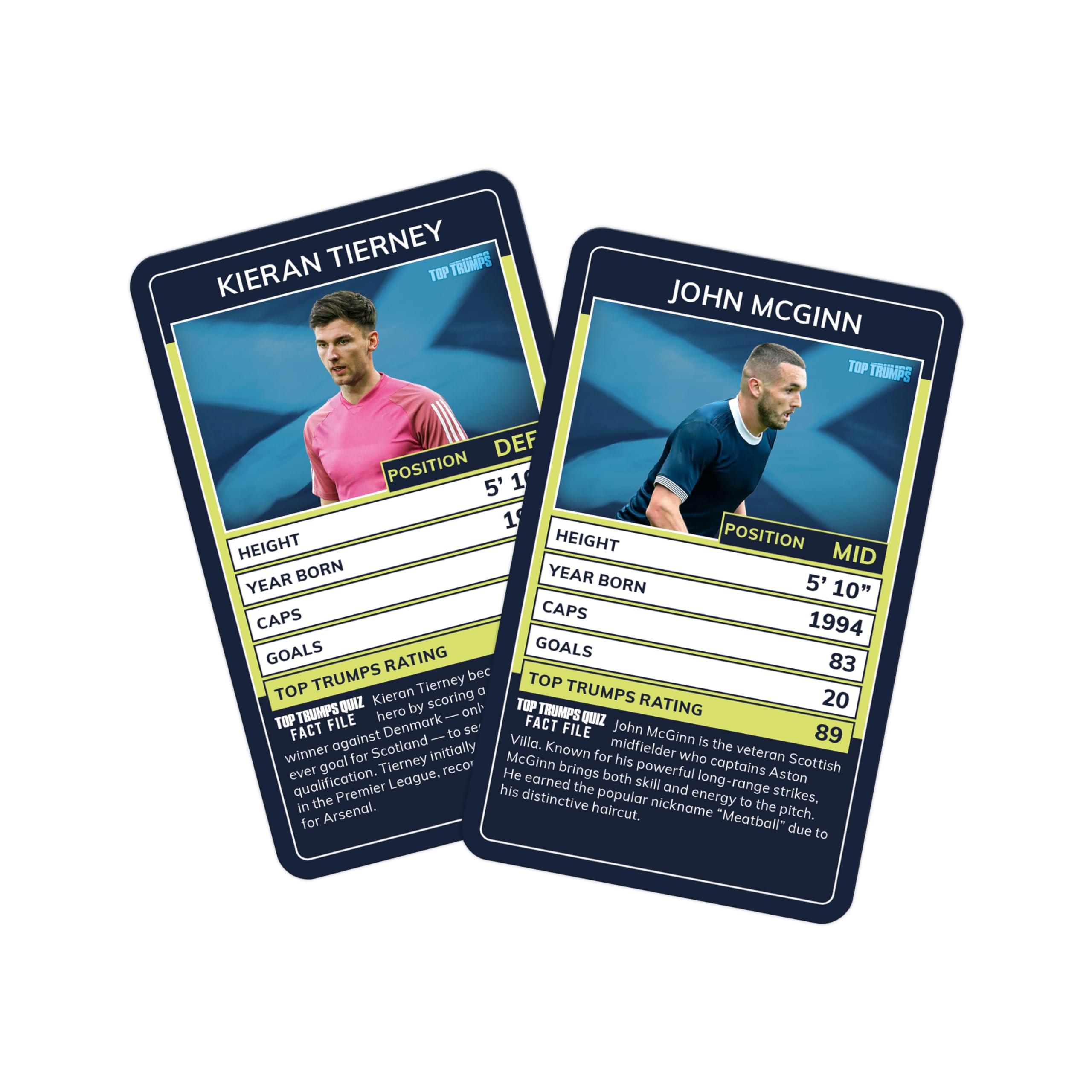Top Trumps Quiz Scottish Football Stars Limited Editions Card Game | Age 7+ 3