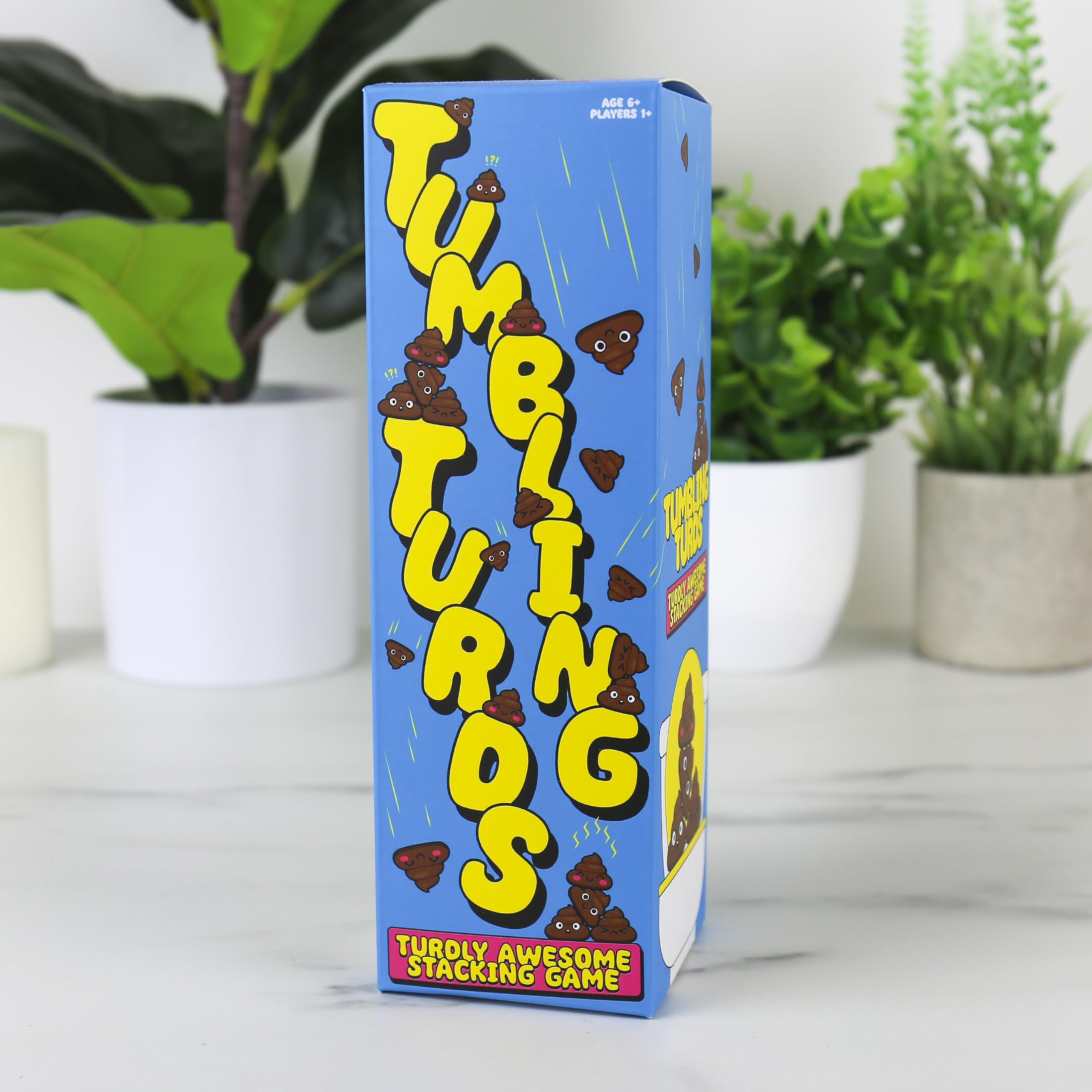 Gift Republic Tumbling Turds Stacking Game - Poo-Themed Family Fun for Kids 4