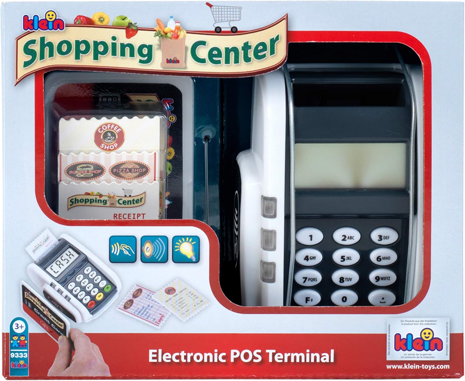 Theo Klein 9333 Pay Terminal with Light & Sound - Toy Cash Register Accessory 8