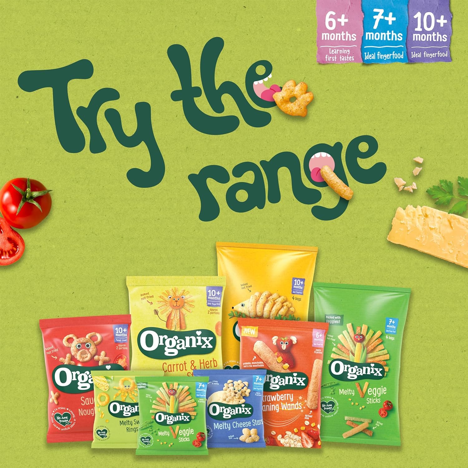 Organix Barbecue Gruffalo Claws Organic Corn Puffs for Toddlers 12+ Months 6