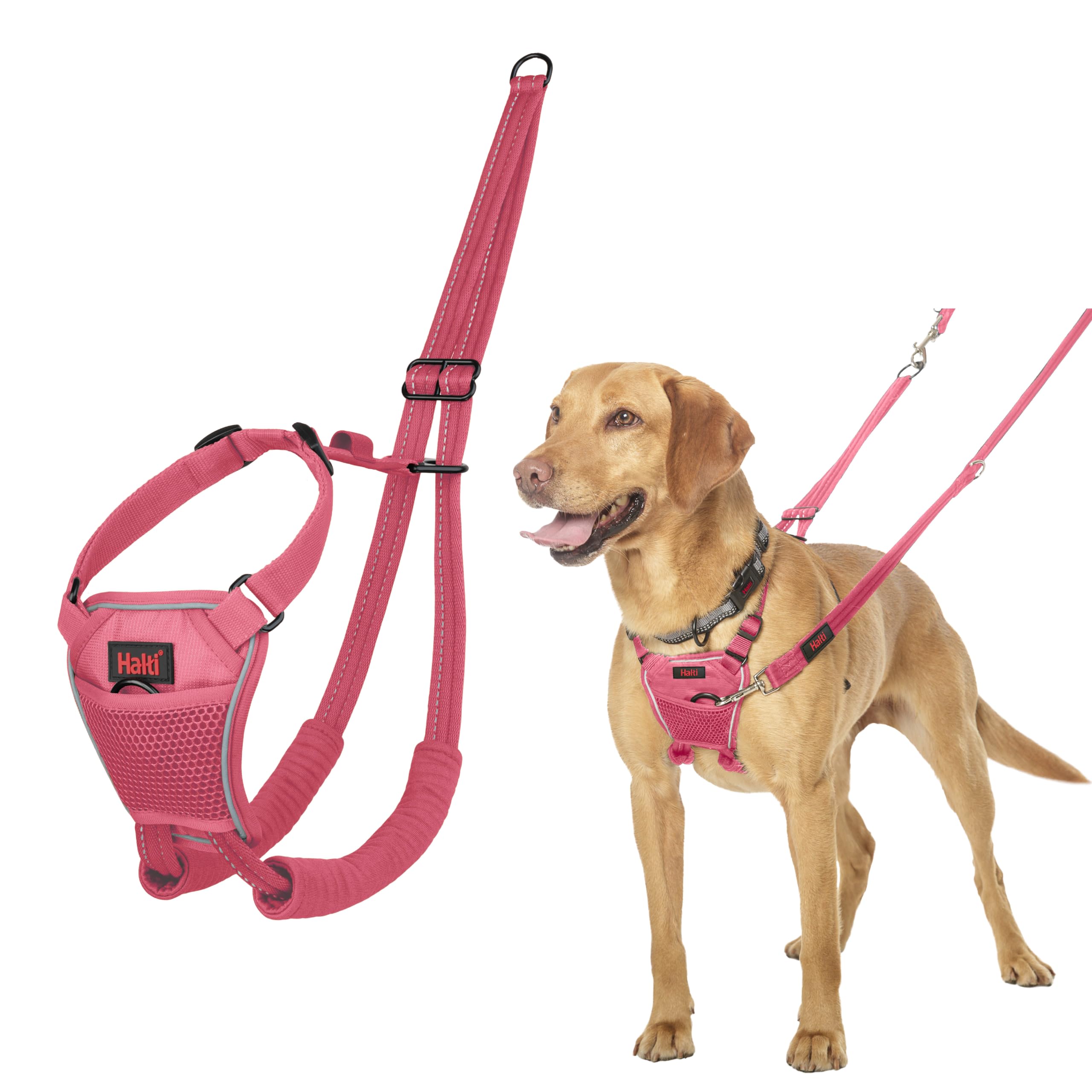 Halti No Pull Dog Harness - Stops Pulling | Size M | Pink 1