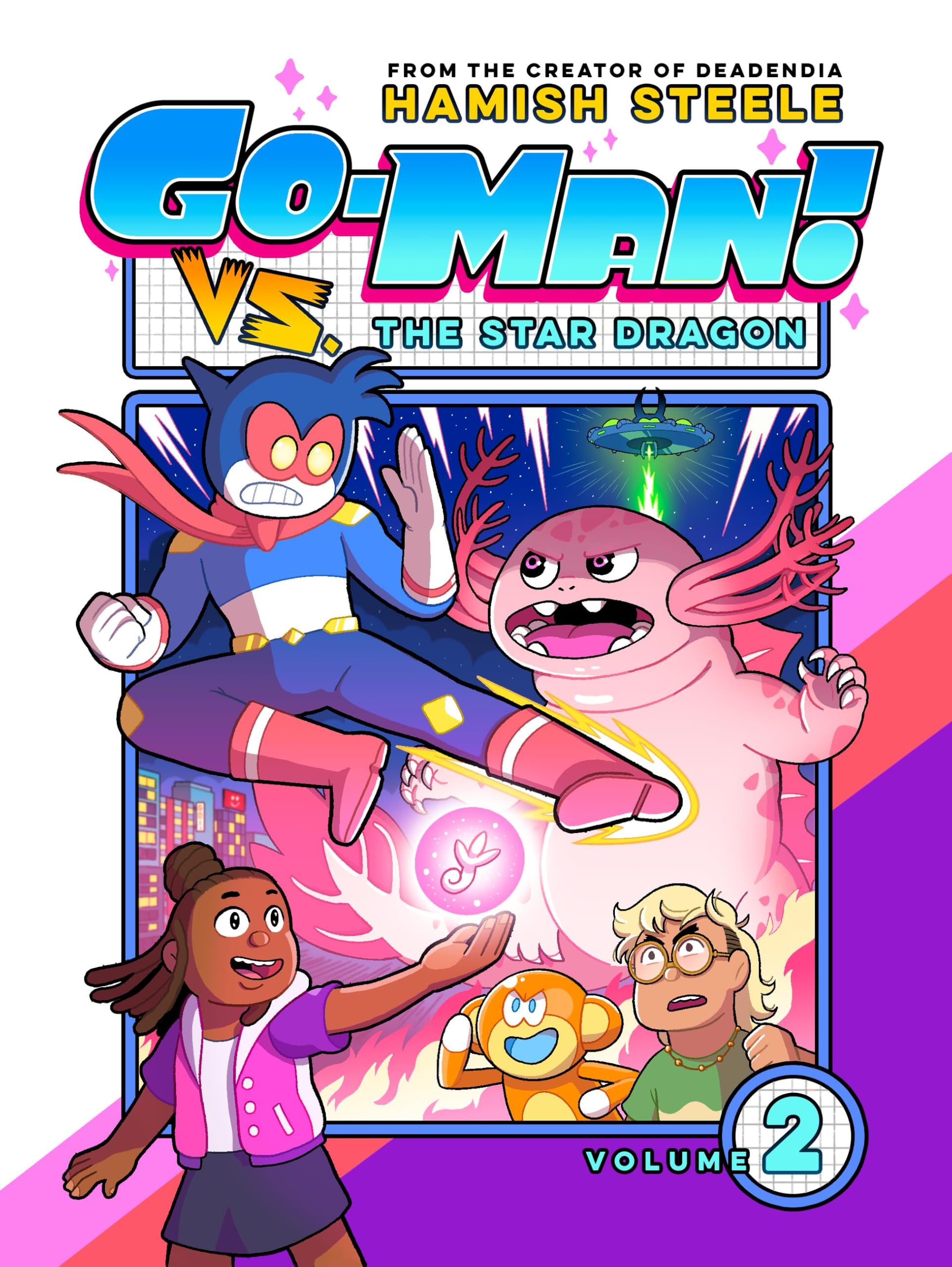 Union Square Kids Go-Man vs. the Star Dragon - Middle Grade Science Fiction Adventure | Ages 8-12 | Paperback