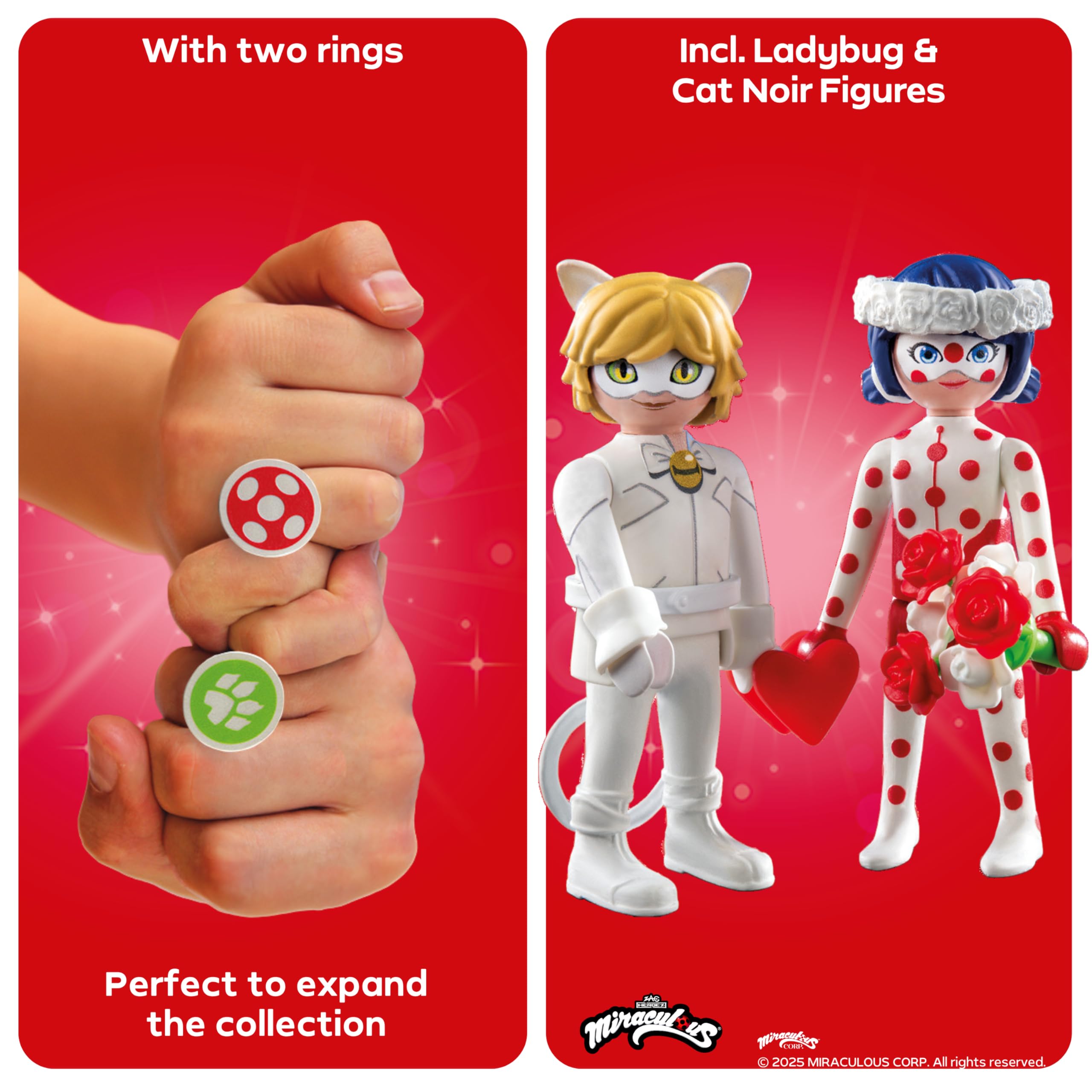 Playmobil Miraculous Ladybugs & Cat Noir's Wedding Playset | Ages 4+ | Model 71865 4