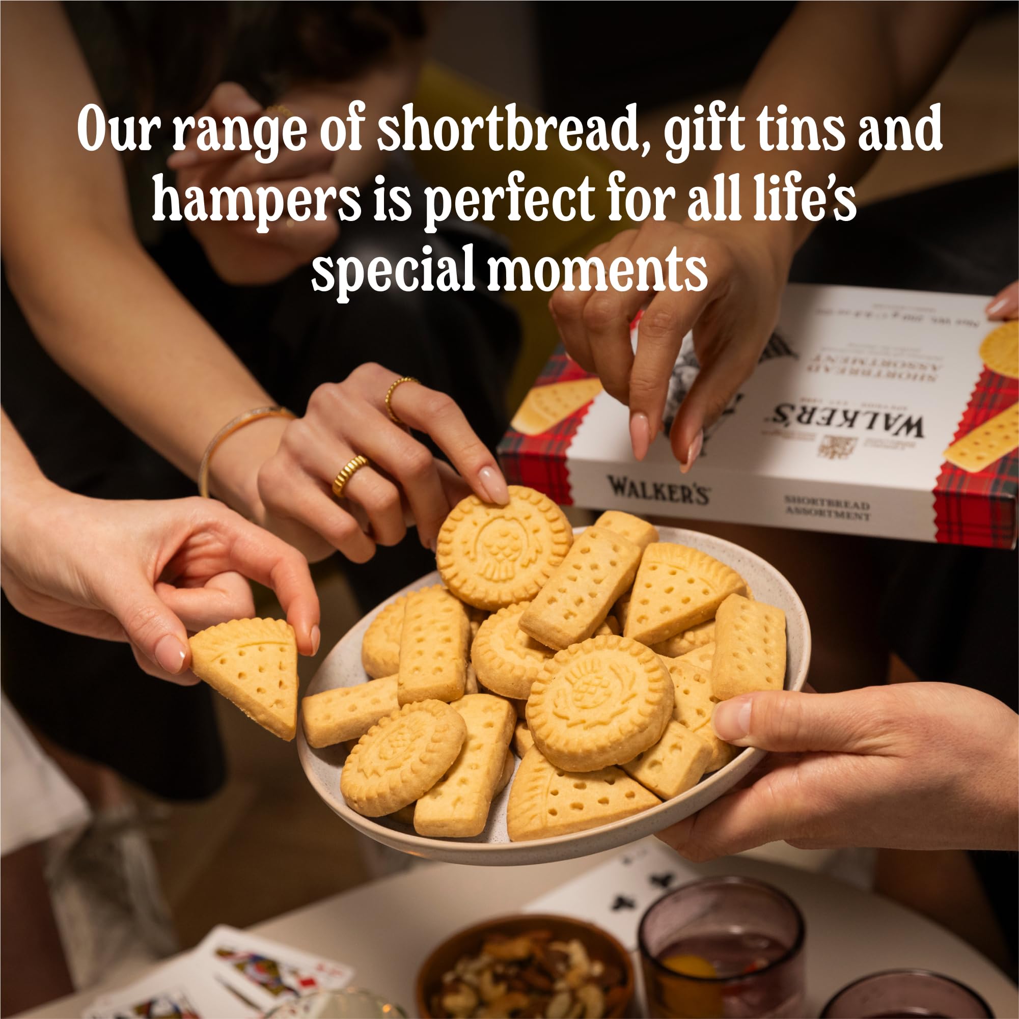 Walker's Miniature Mince Pies - 9er-Packung (265 g) Butteriger Mürbeteig gefüllt mit Fruchthackfleisch 6