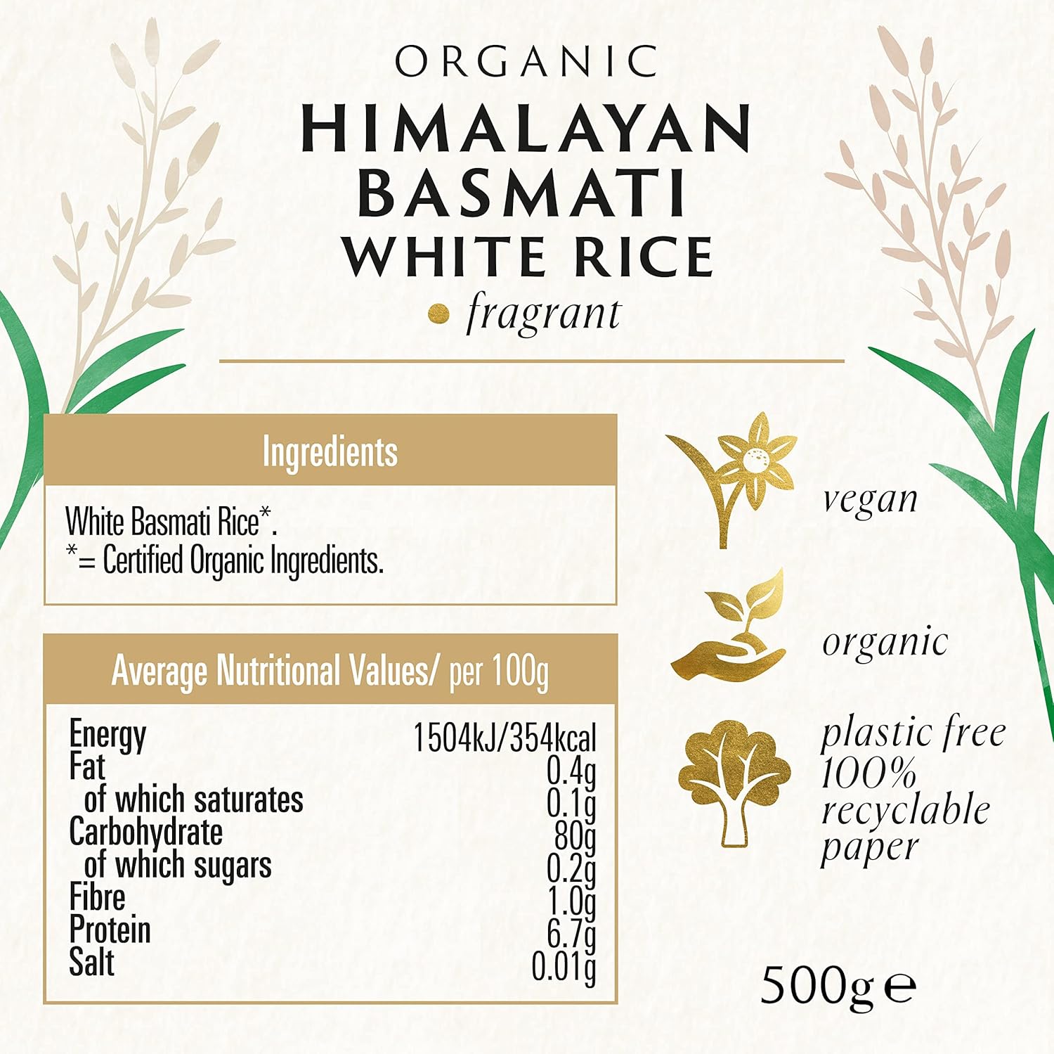Biona Bio-Himalaya-Basmati-Reis 500 g – Langkorn-Weißreis 4