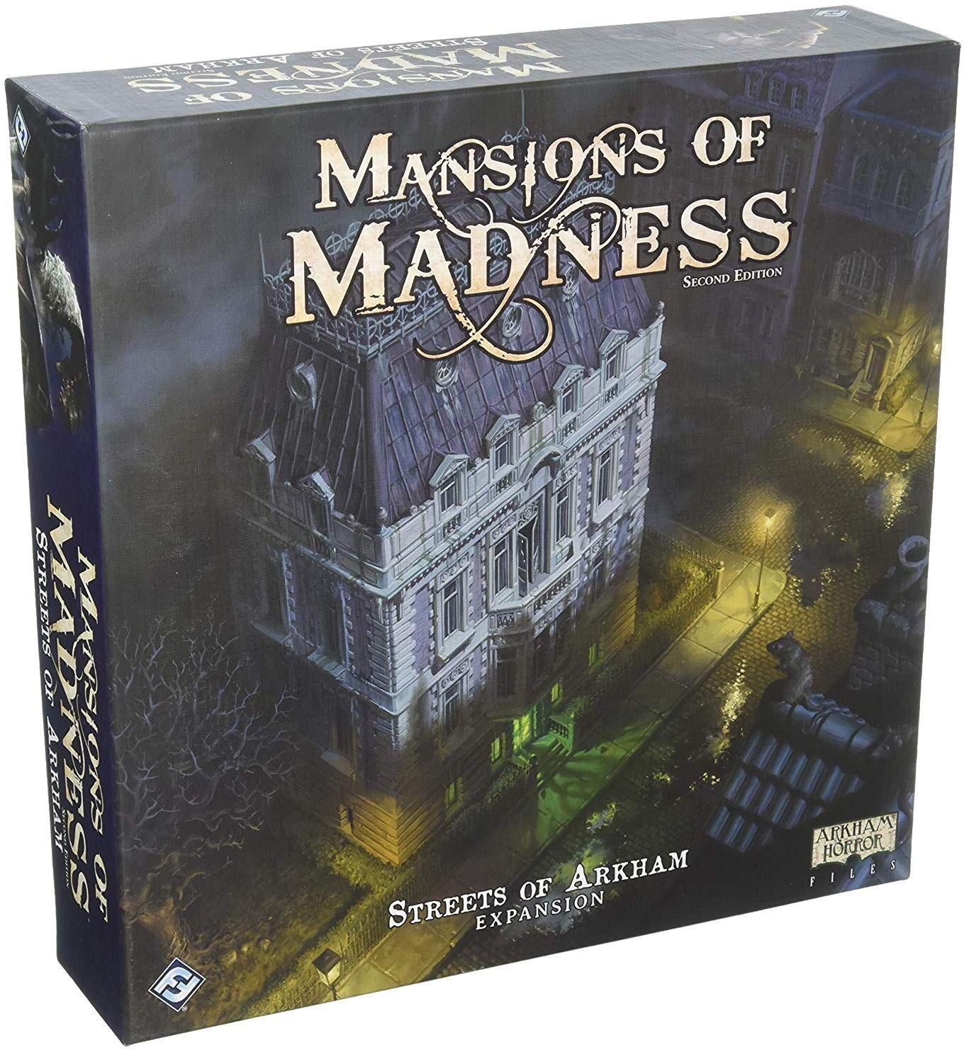 Fantasy Flight Games Mansions of Madness: Streets of Arkham Expansion | 1-5 Players | 120-180 Min