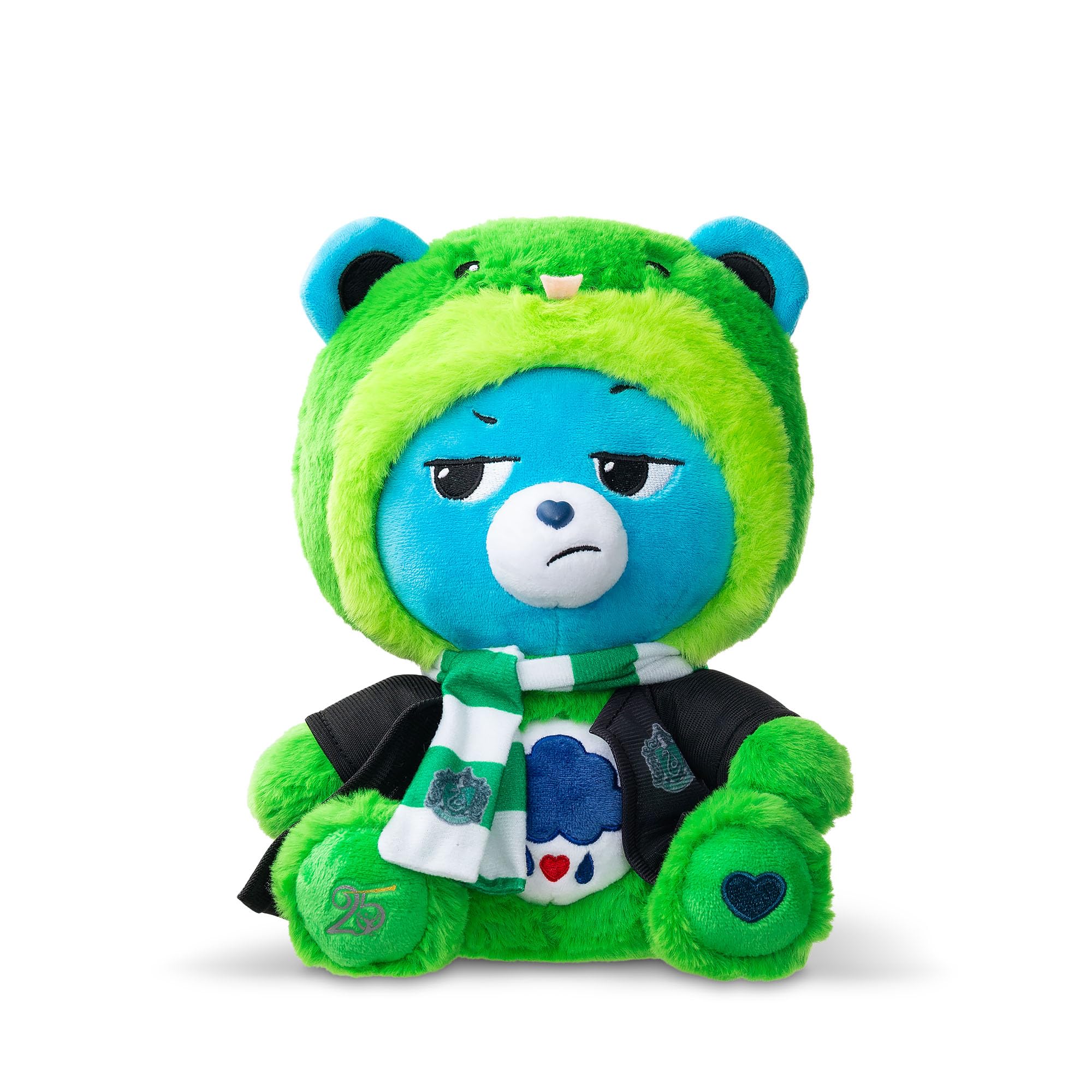 Care Bears Grumpy Bear Slytherin Hoodie Plush - 30cm | Unisex Children | Ages 4+