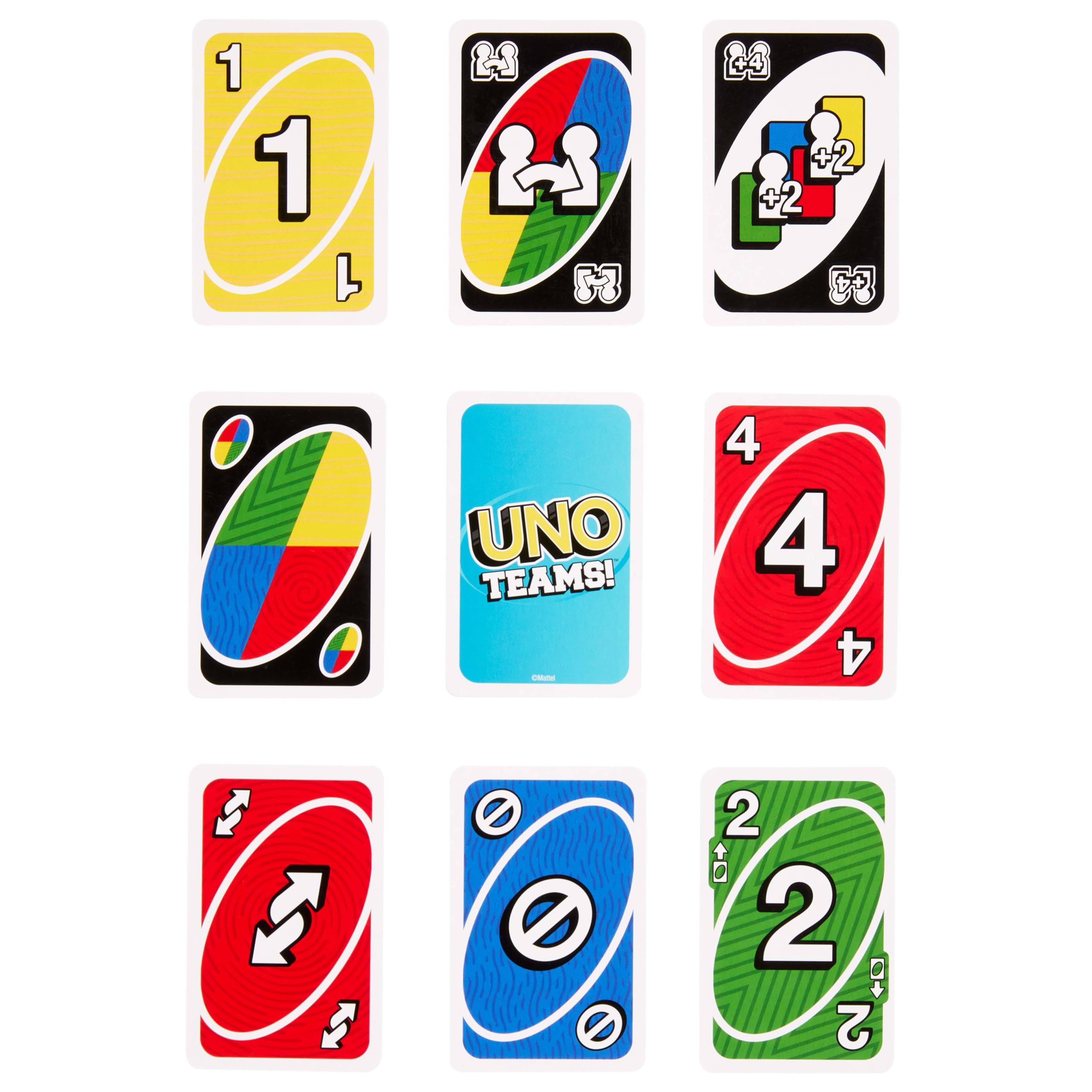 Mattel Games UNO Teams Card Game | Team Play Focused | Multicolor | Ages 7+ 5