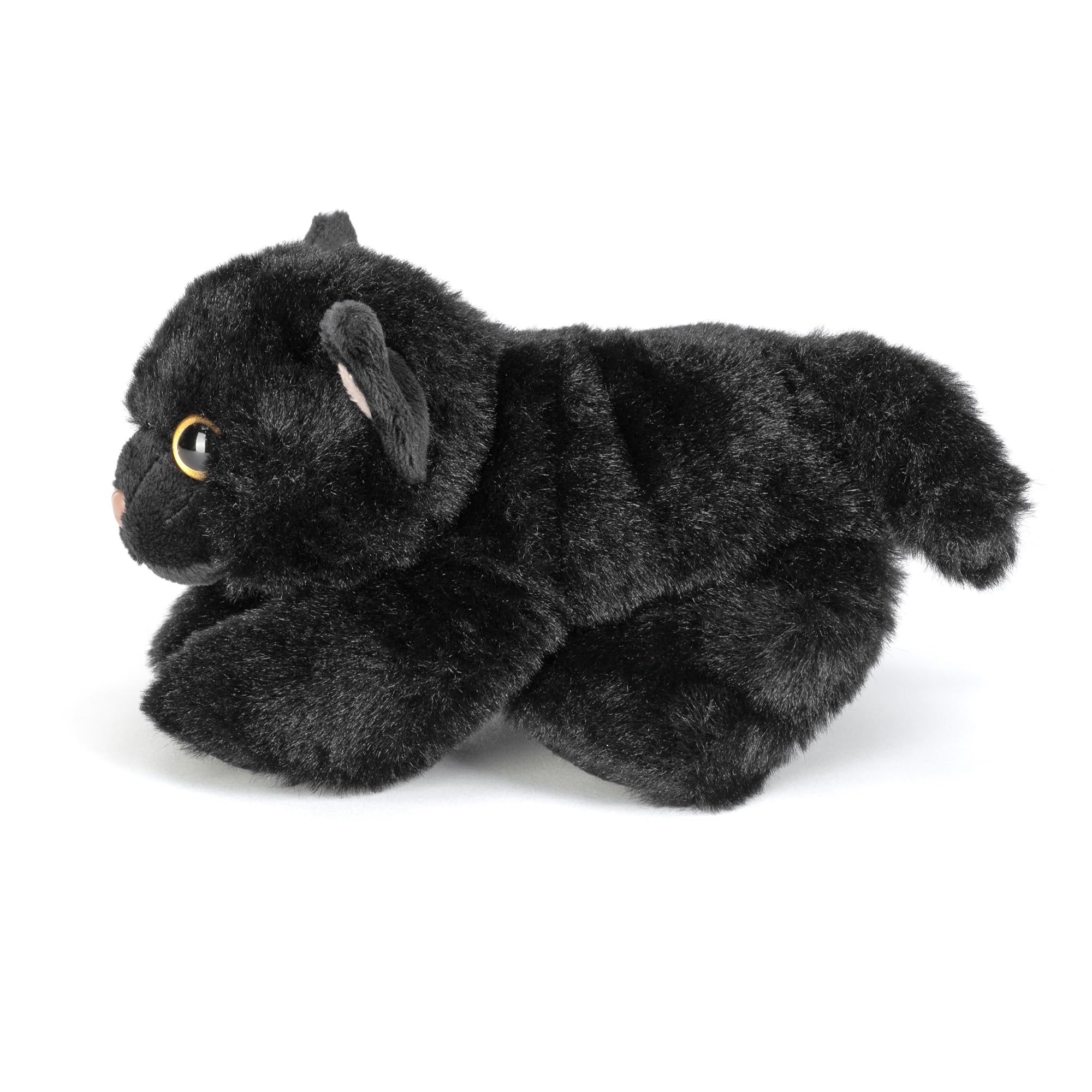 WILD REPUBLIC Hug'ems Black Cat Stuffed Animal Plush Toy | 7 Inches | Durable & Surface-Washable 4