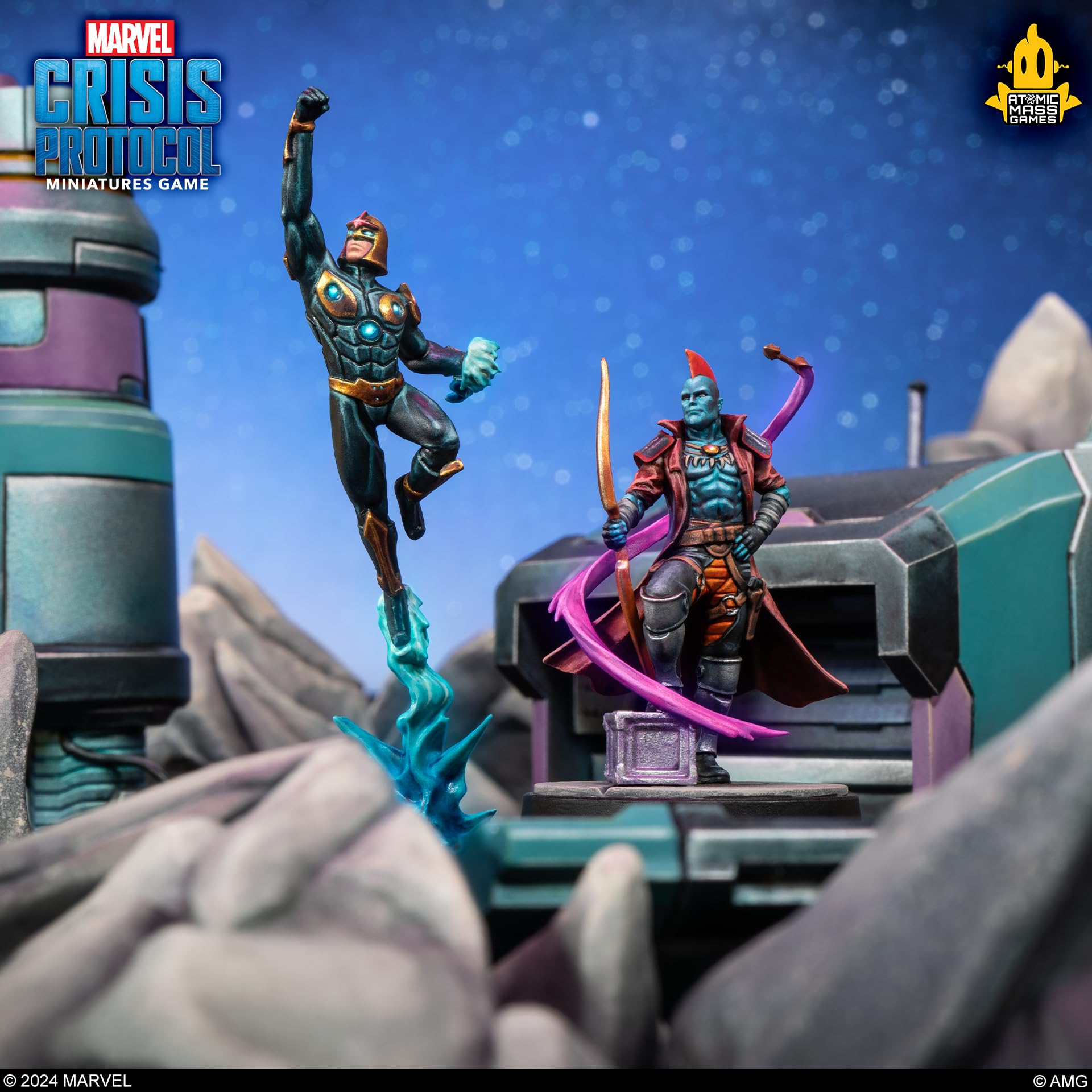 Atomic Mass Games Marvel Crisis Protocol – Yondu &amp; Nova Miniatures-Erweiterung 6