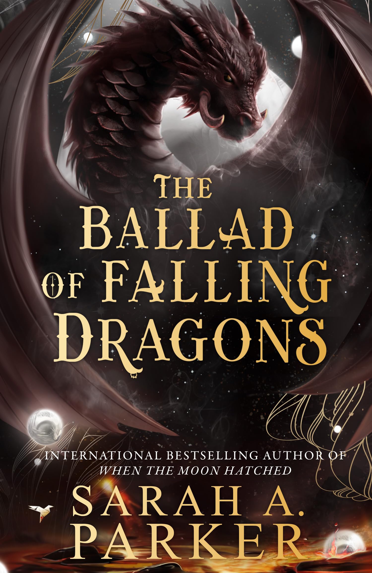 HarperVoyager The Ballad of Falling Dragons: The Epic Slow Burn Romance Fantasy Sequel (Moonfall Book 2)