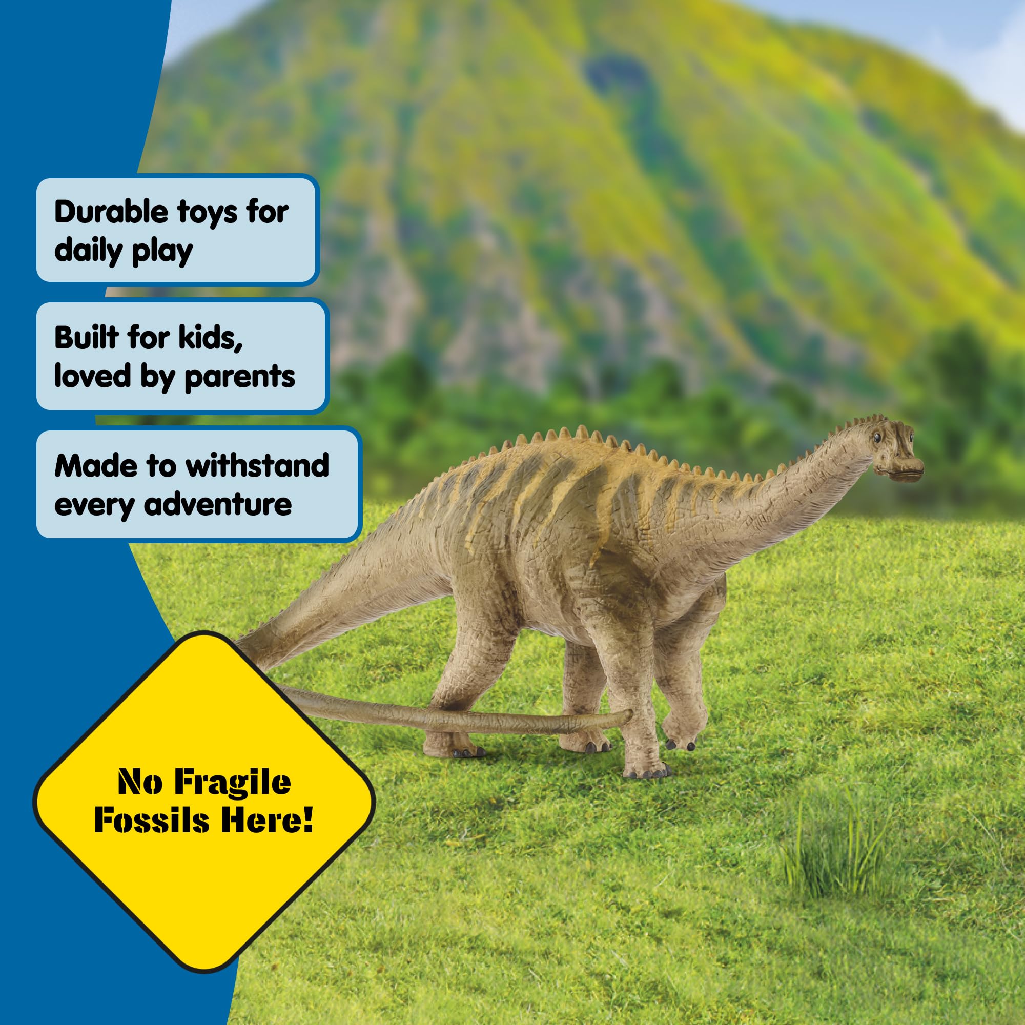 Schleich Diplodocus Dinosaur - Realistic Detail, Ages 5+ | Green Plastic | 6 x 28 x 9 cm 5
