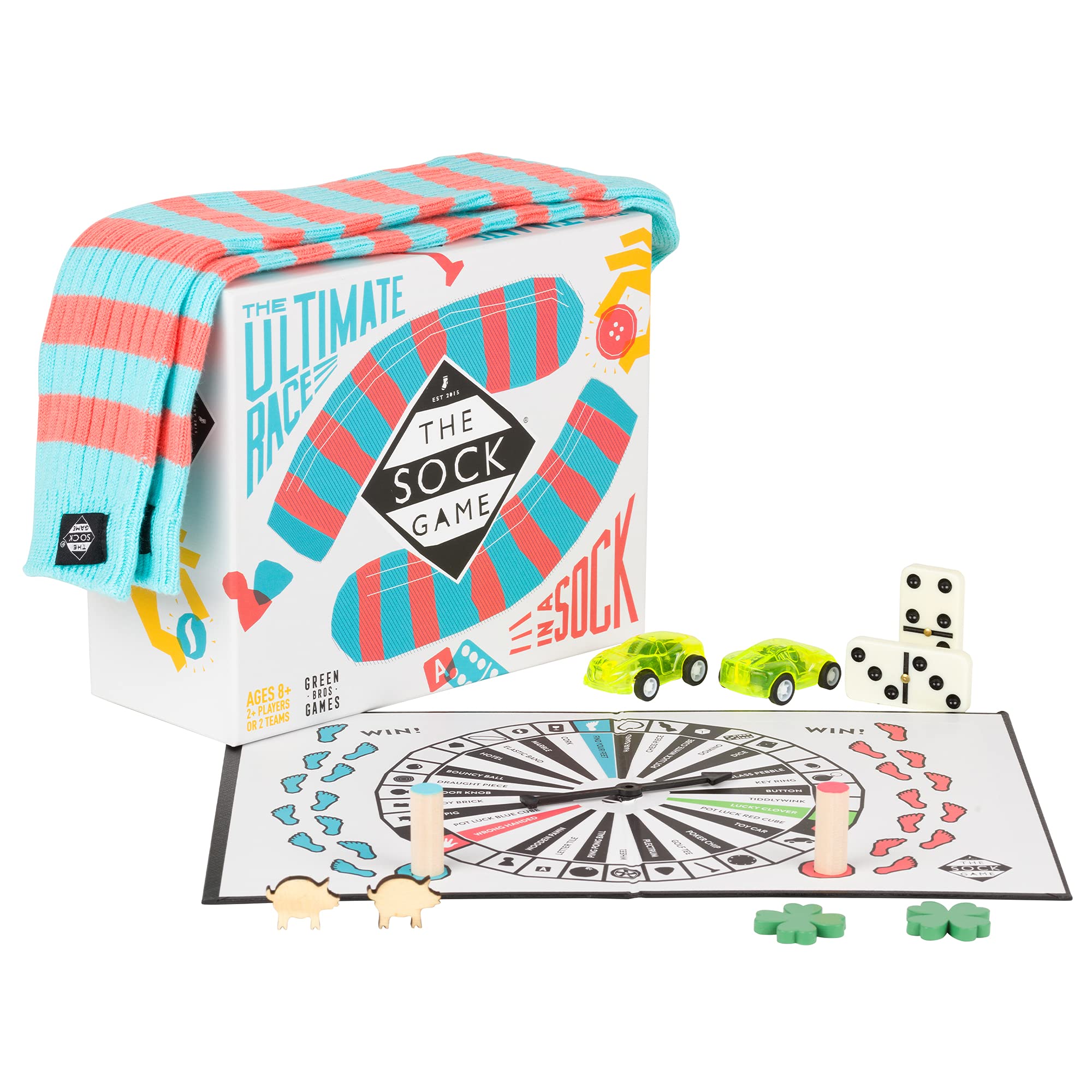 Asmodee The Sock Game - 2-10 Players | Ages 8+ | 5-30 Min Play Time | Family Board Game 5
