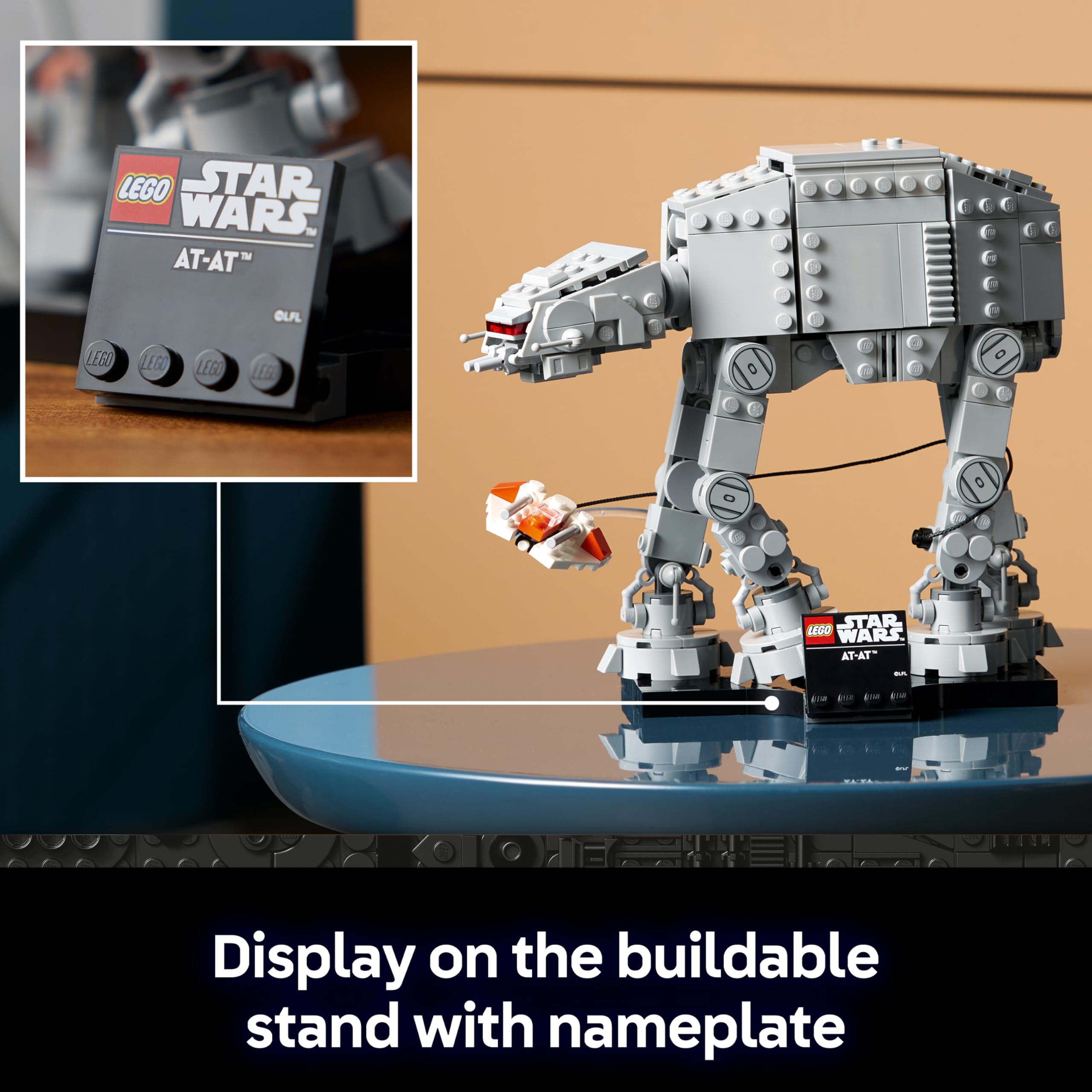 LEGO Star Wars 75440 AT-AT Building Set for Adults | Display Model with Snowspeeder | Ages 18+ 6