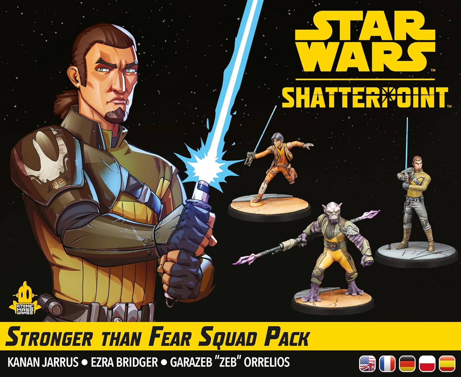 Atomic Mass Games Star Wars: Shatterpoint Stärker als Fear Squad Pack 6