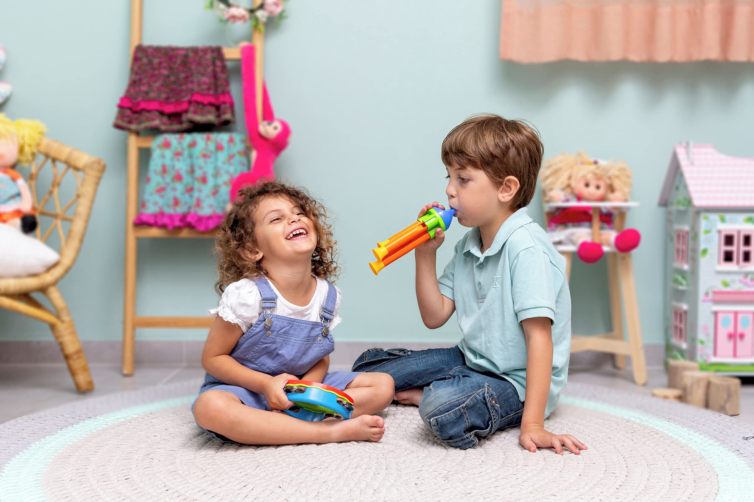 Halilit Train Whistle Musical Instrument - 3 Tones, Educational Toy for Ages 2+ 5