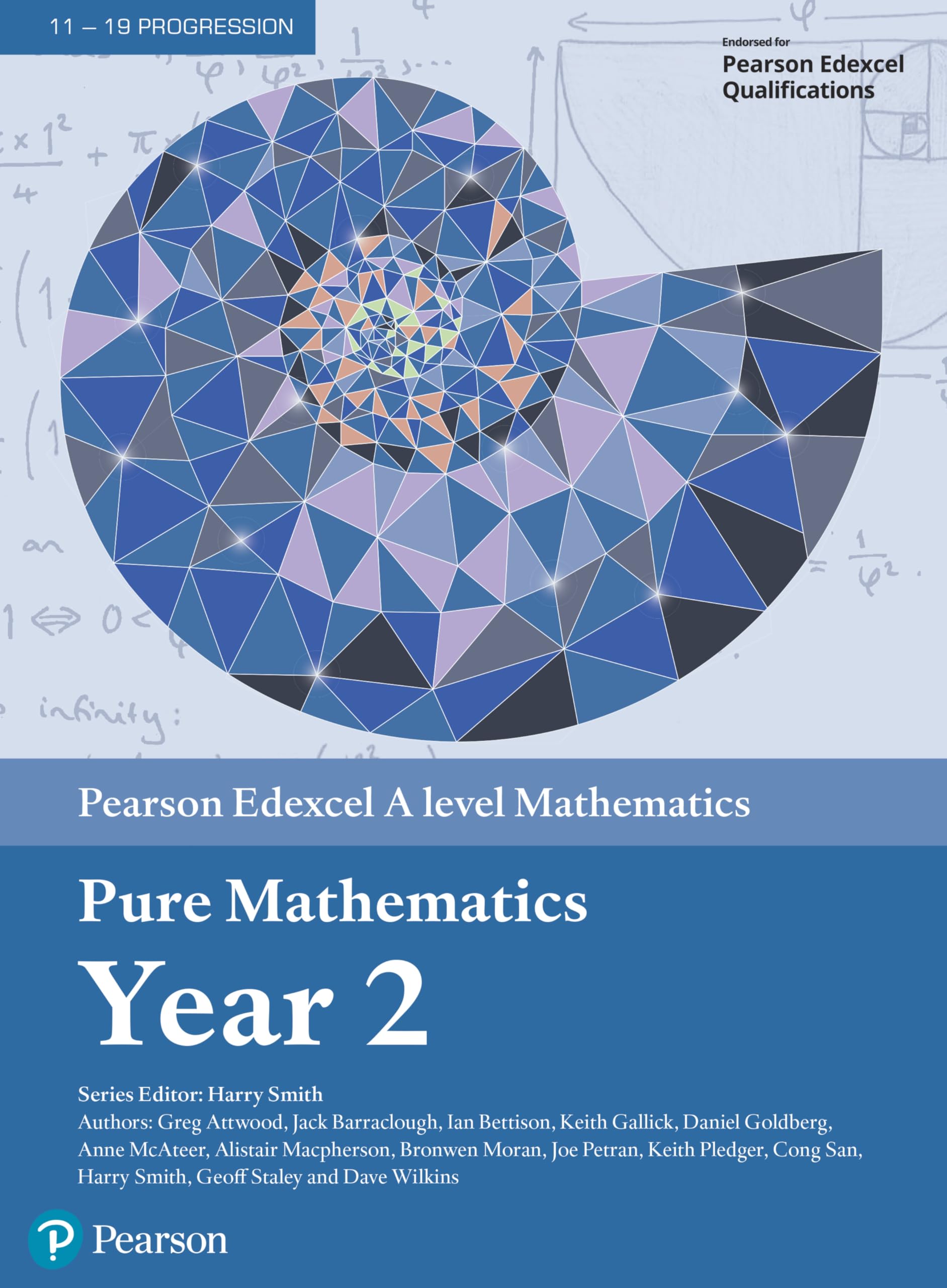 PEARSON EDUCATION Edexcel A level Mathematics Pure Mathematics Year 2 Textbook + e-book (2017)