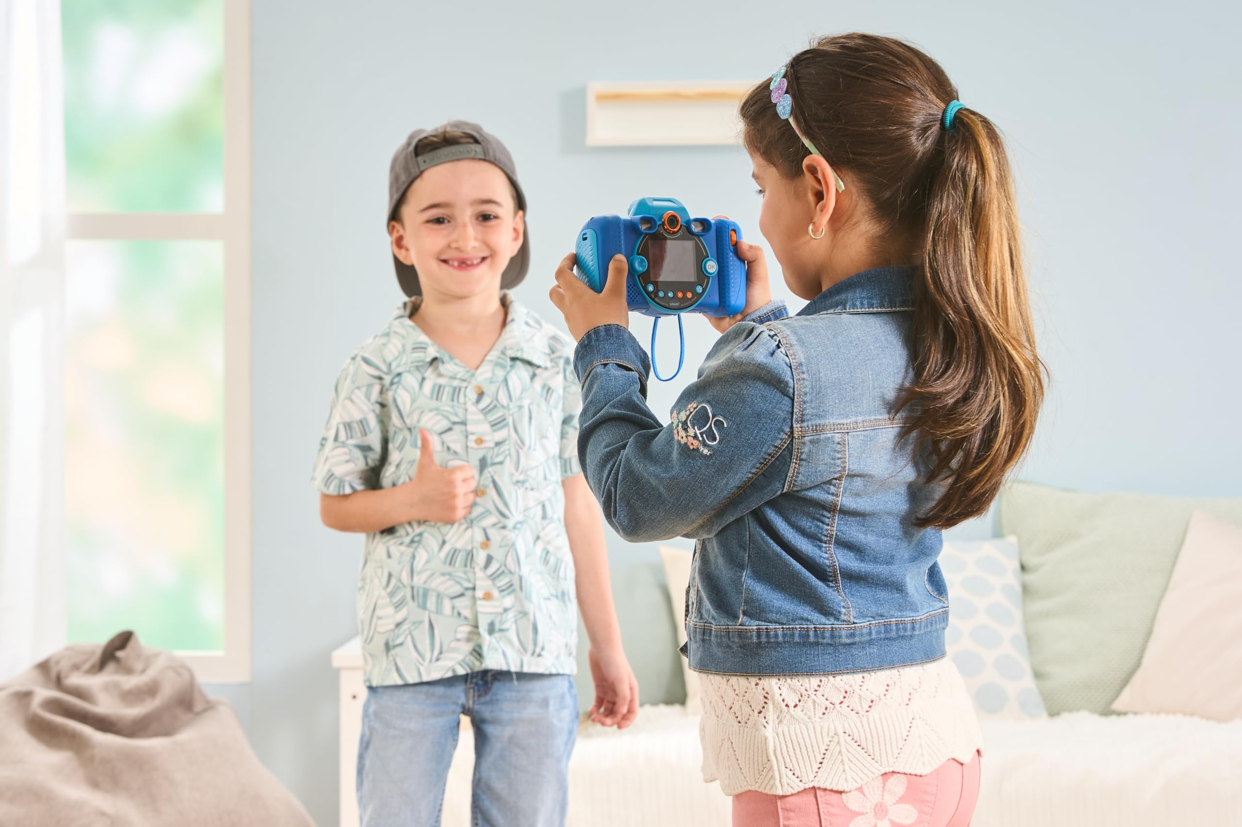 VTech KidiZoom Duo FX - 8MP Dual Camera with AR Filters & Games for Kids 6