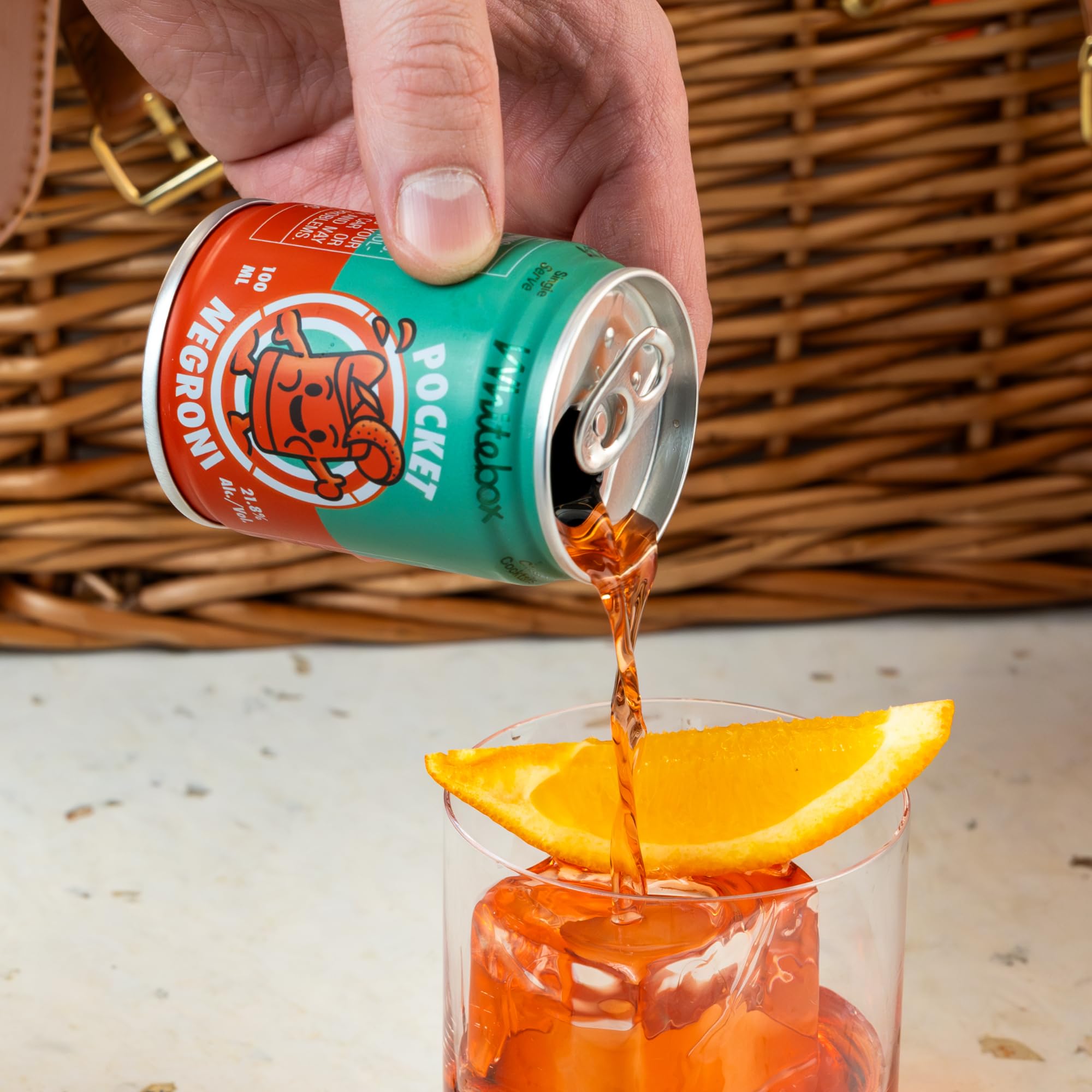 WHITEBOX COCKTAILS Single Serve Classic Pocket Negroni - 21.8% ABV | 100ml 4