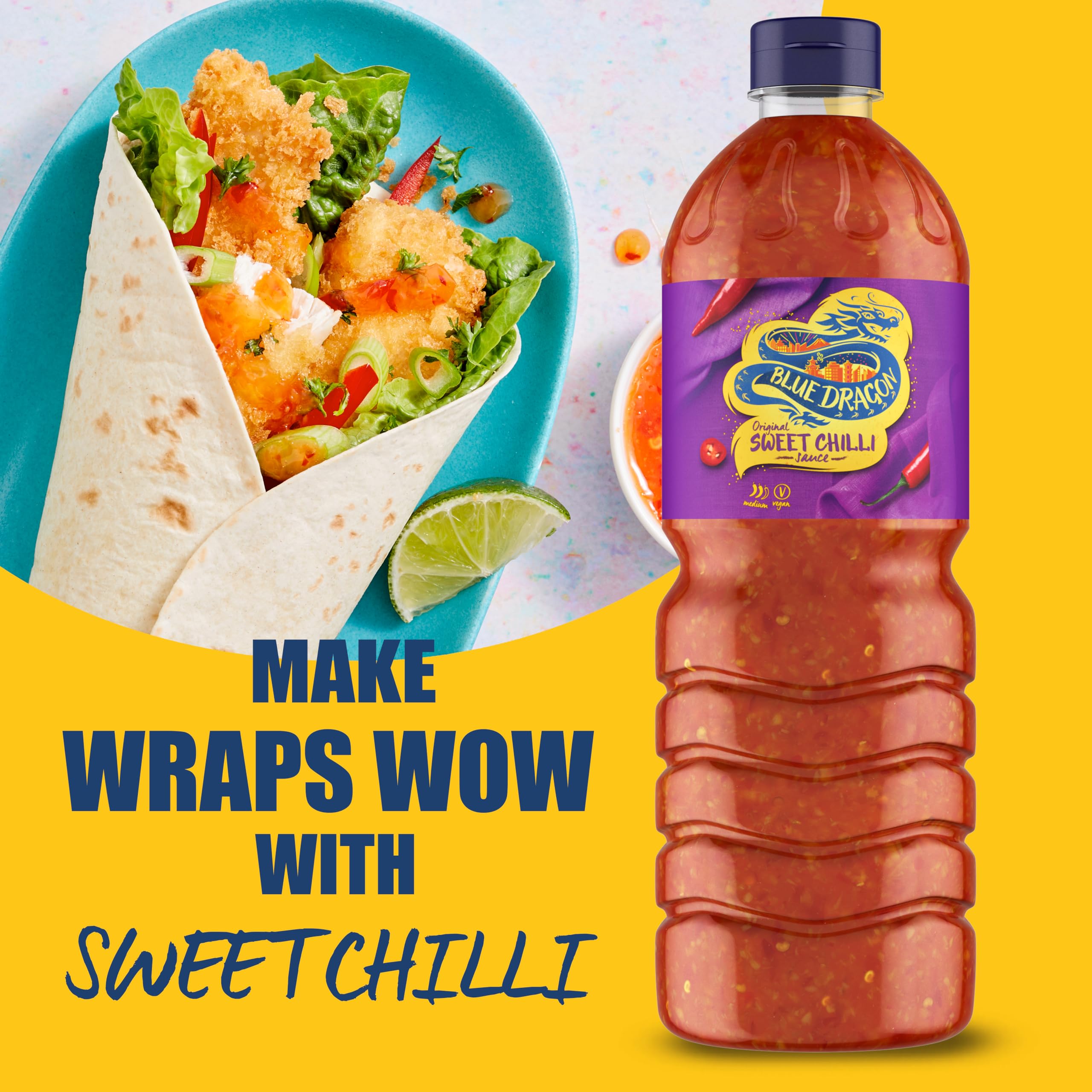 Blue Dragon Original Sweet Chilli Dipping Sauce - 1 Litre Bottle | Authentic Thai Recipe 3