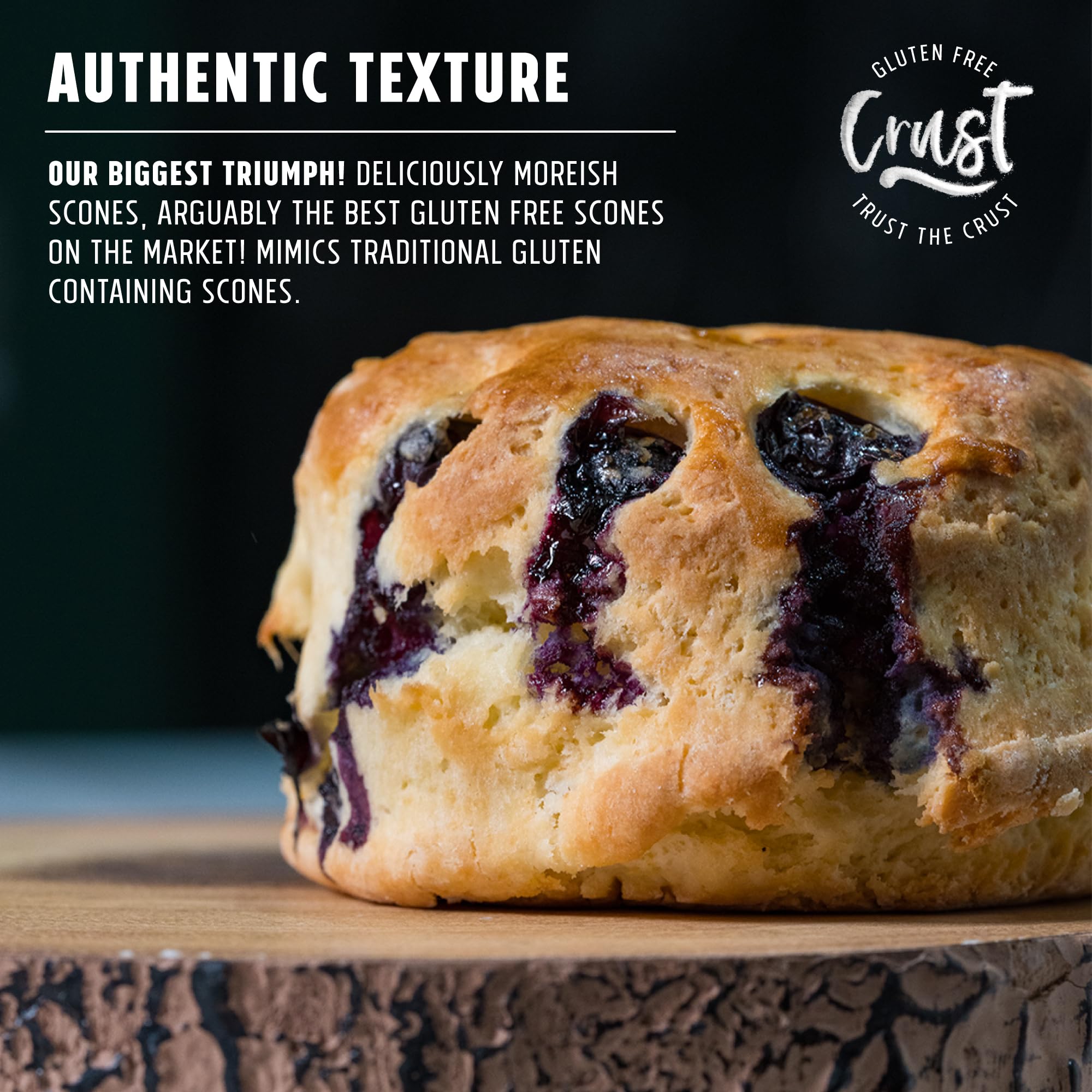 Crust Gluten Free Scone Mix - Award Winning Recipe | 450g 4